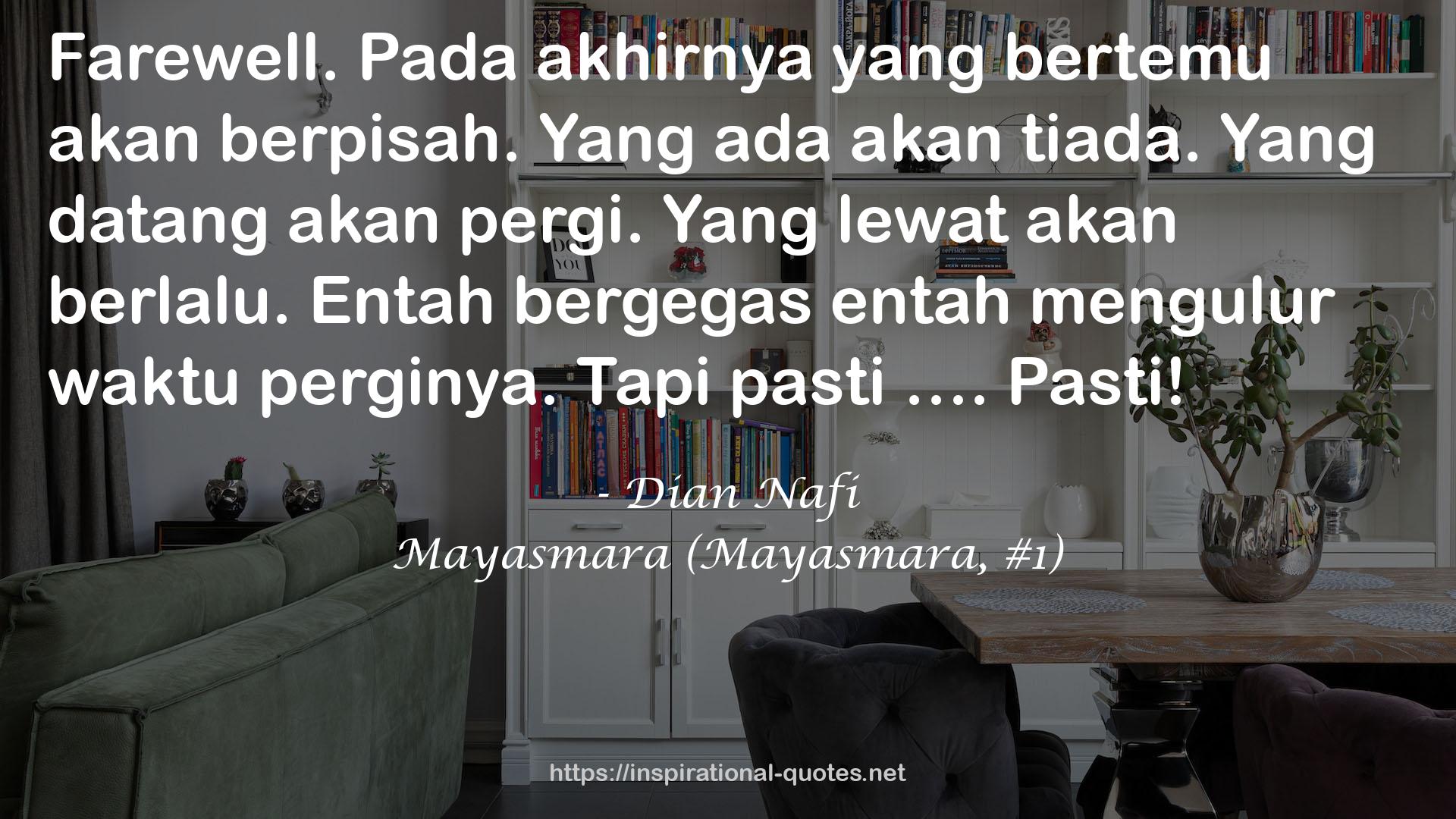 Mayasmara (Mayasmara, #1) QUOTES