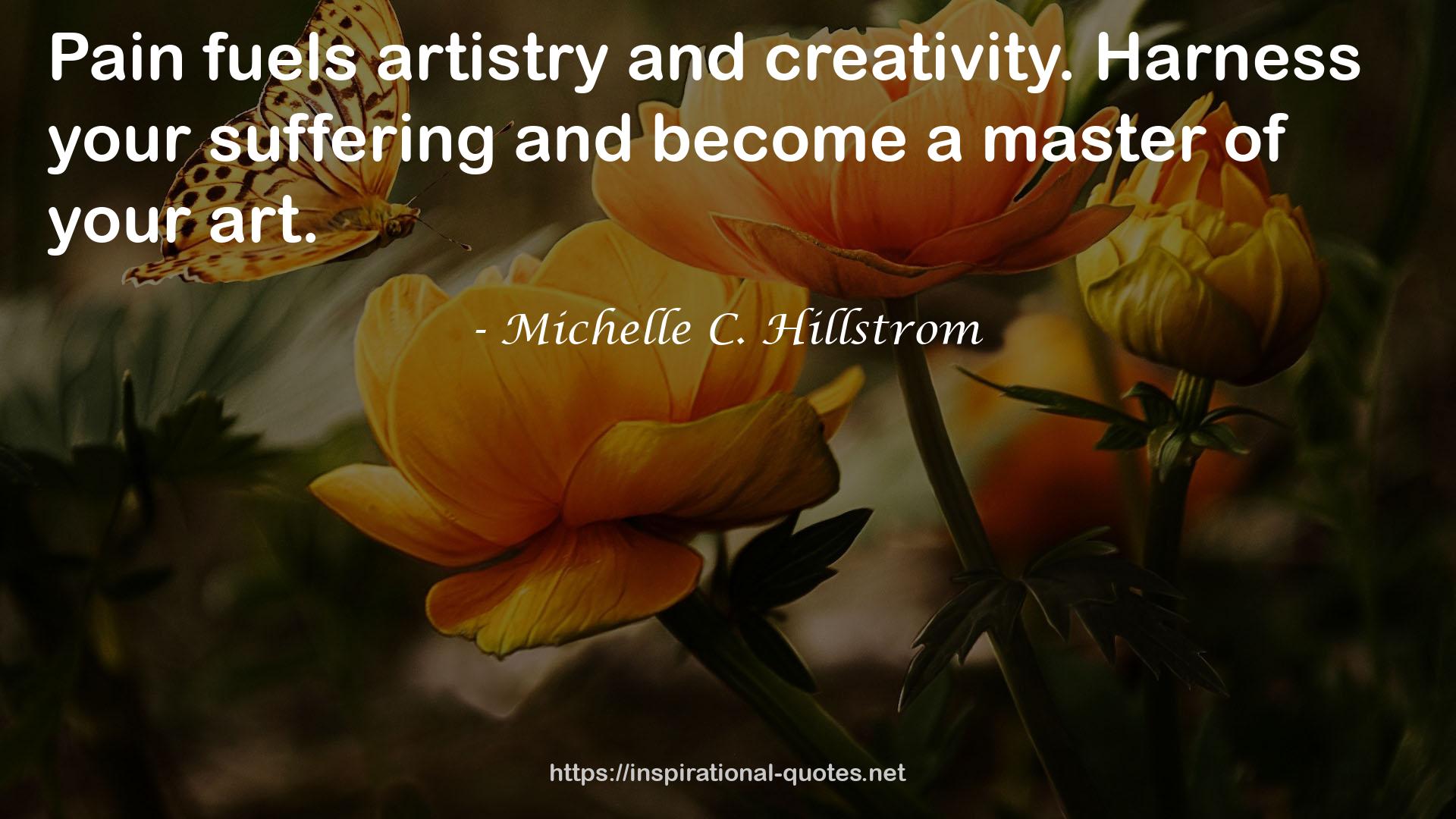 Michelle C. Hillstrom QUOTES