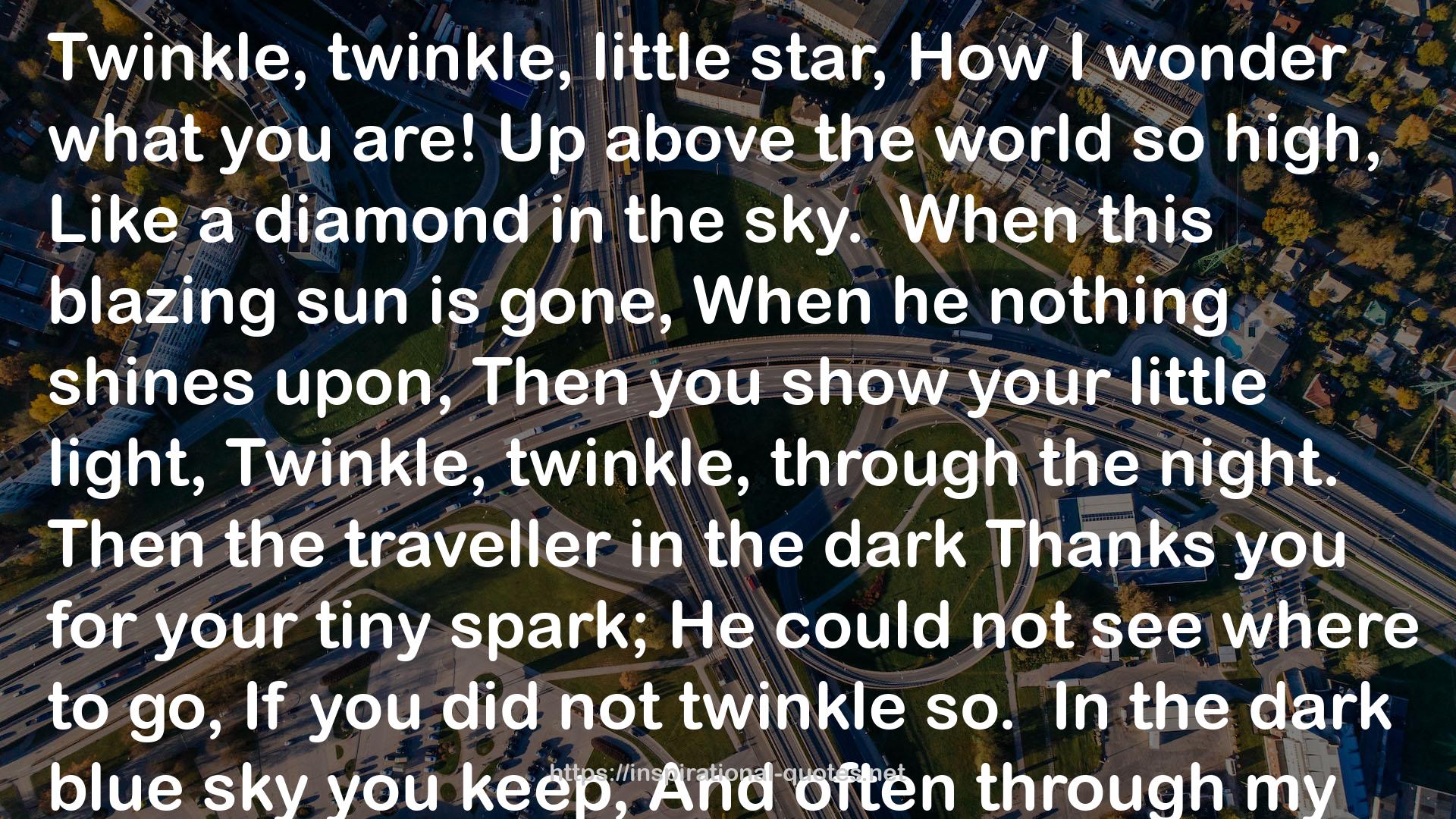 Twinkle Twinkle QUOTES