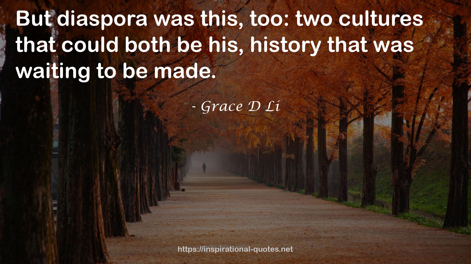 Grace D Li QUOTES