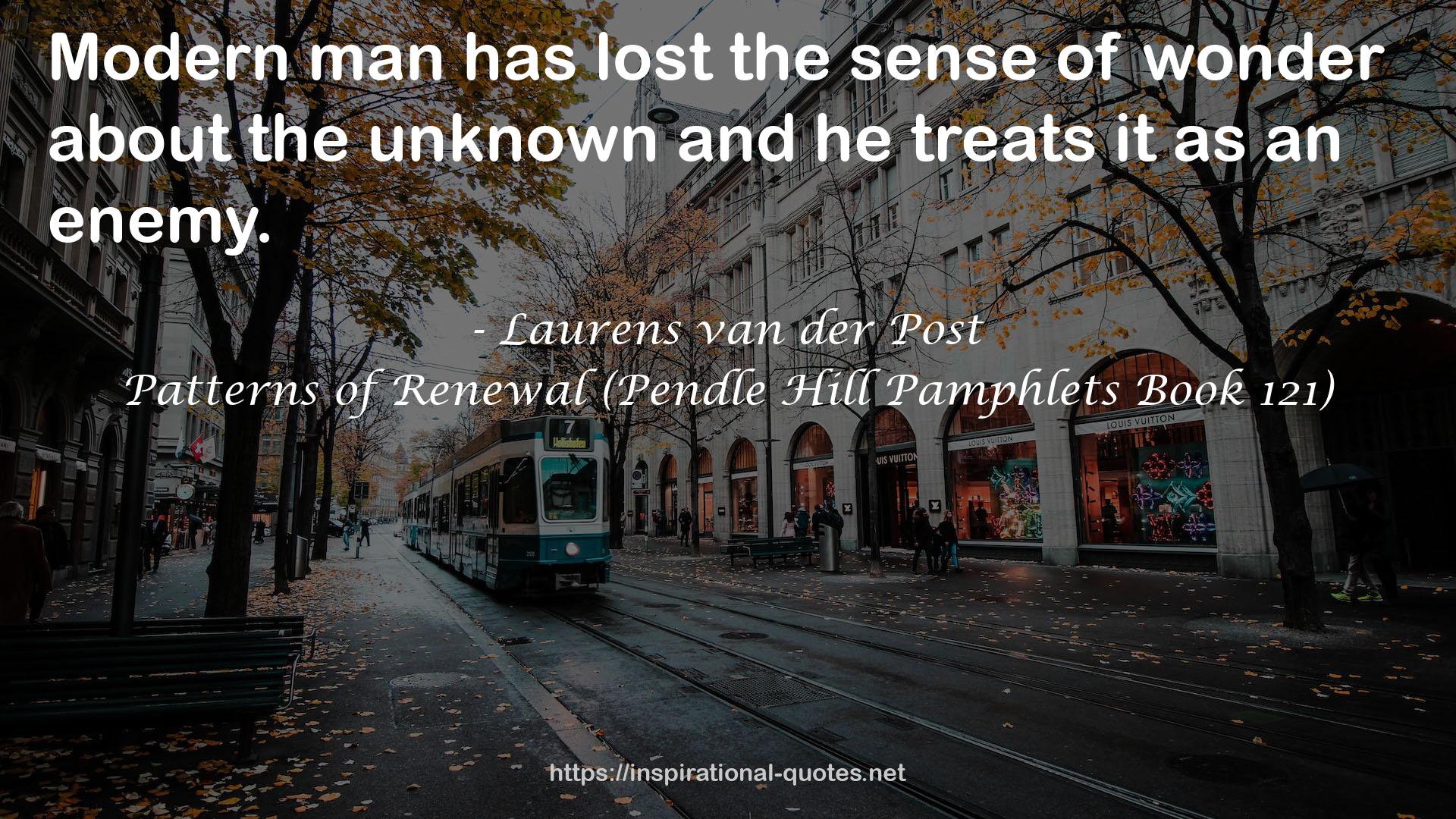 Laurens van der Post QUOTES