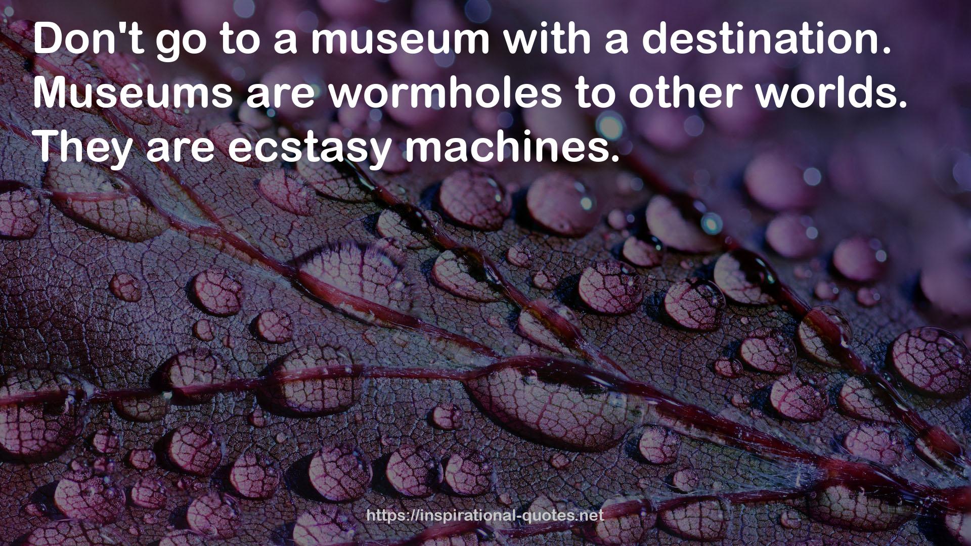 wormholes  QUOTES