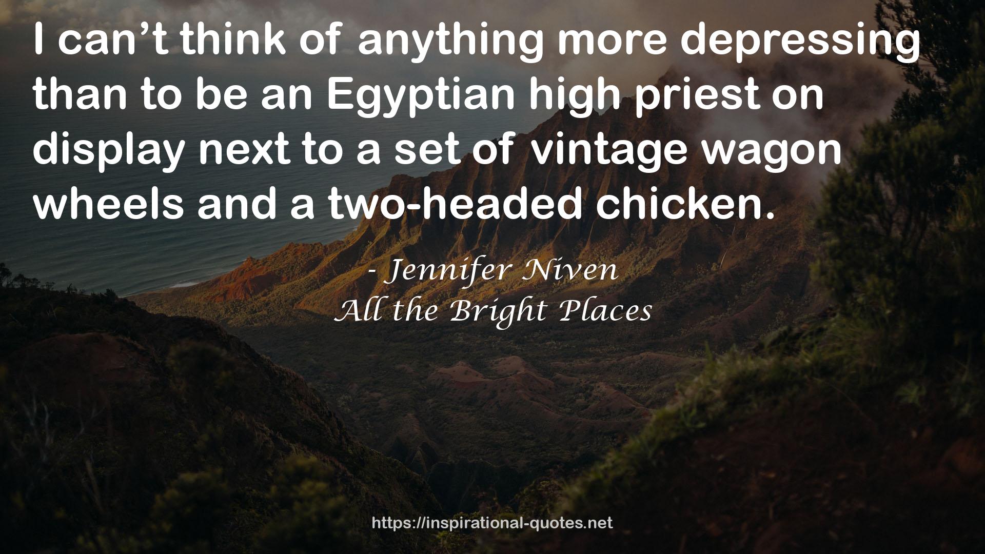 Jennifer Niven QUOTES