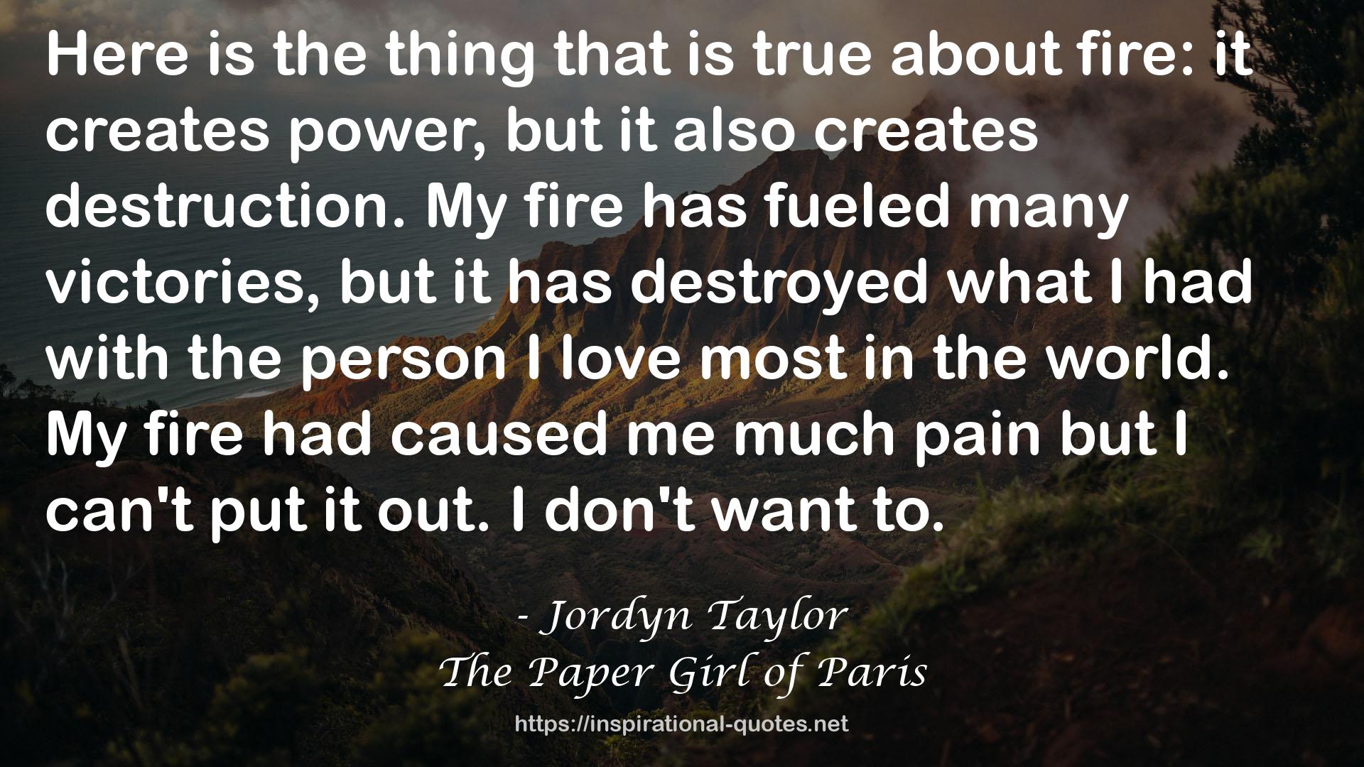 Jordyn Taylor QUOTES