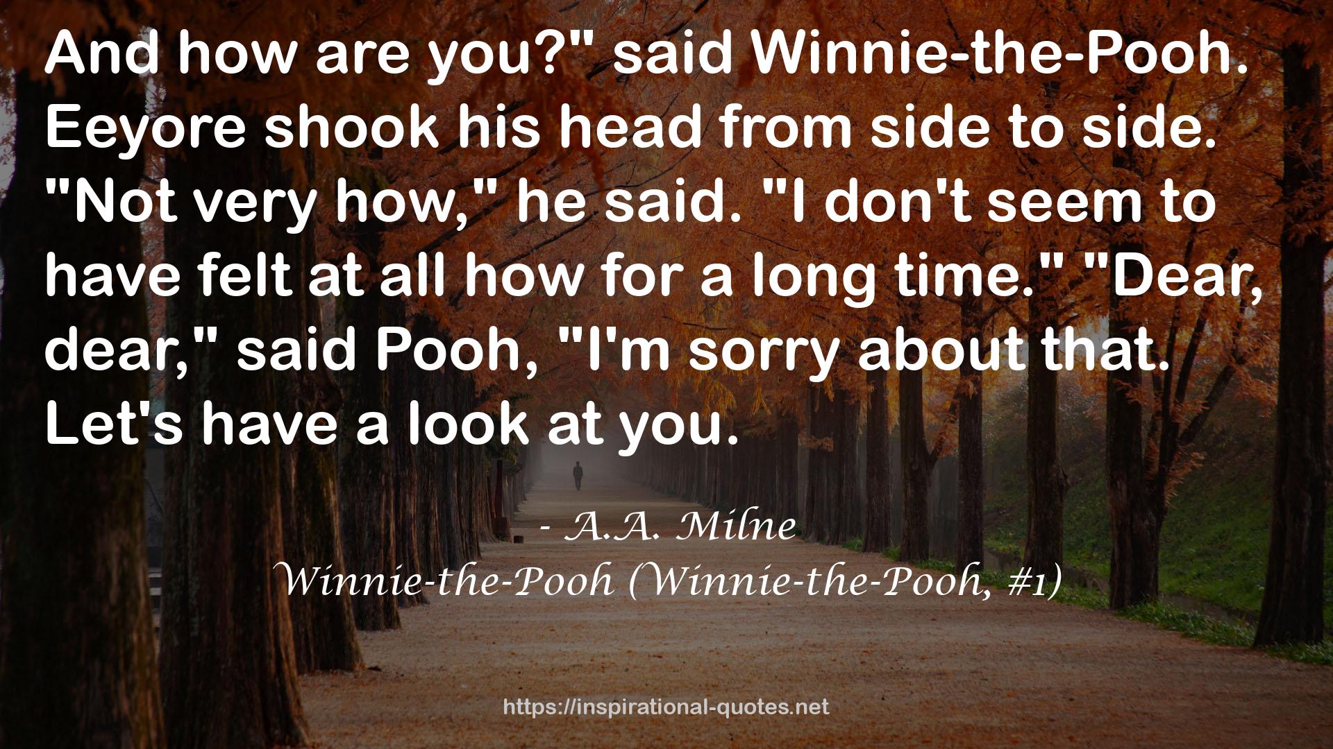 A.A. Milne QUOTES