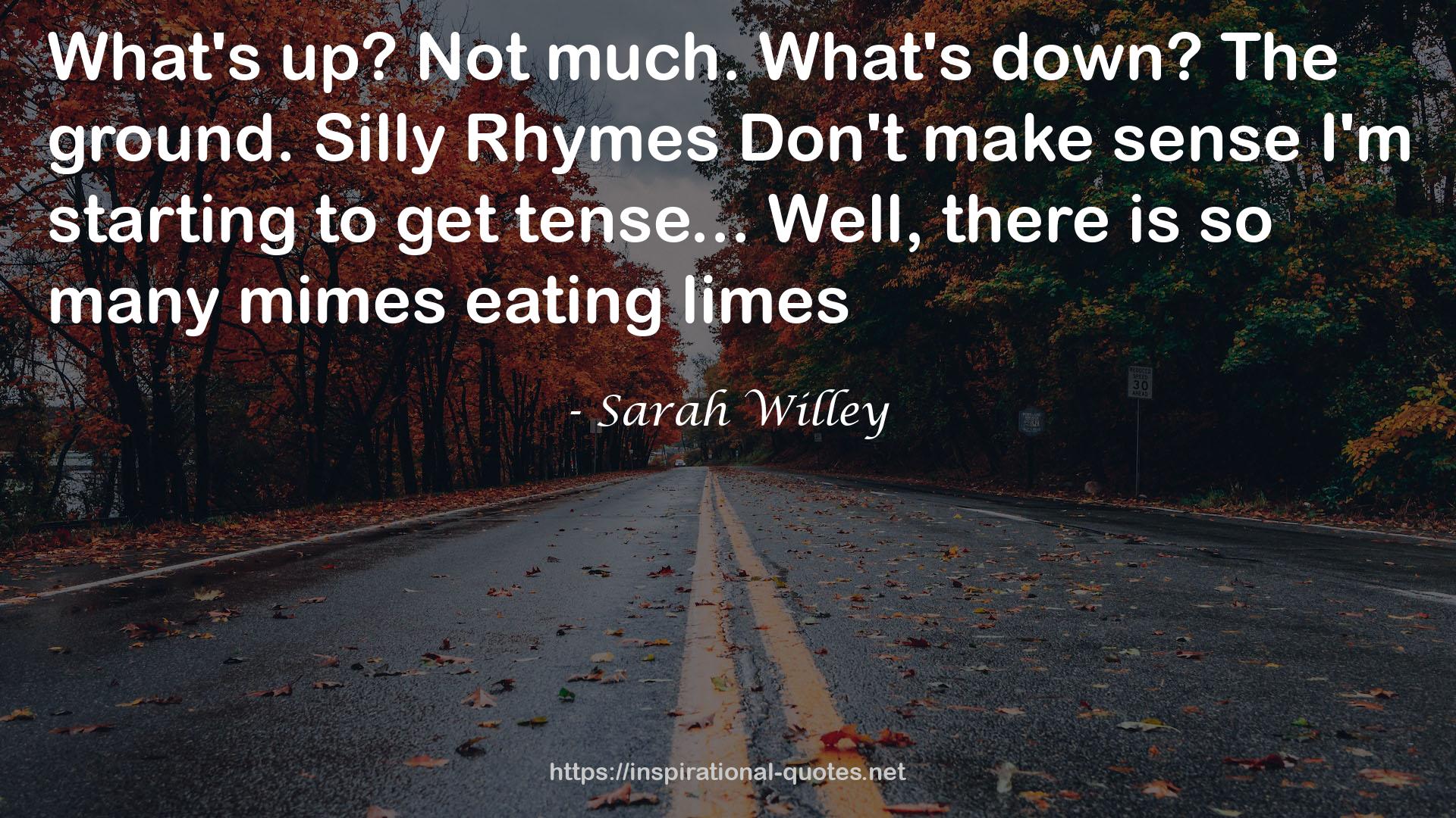 Sarah Willey QUOTES