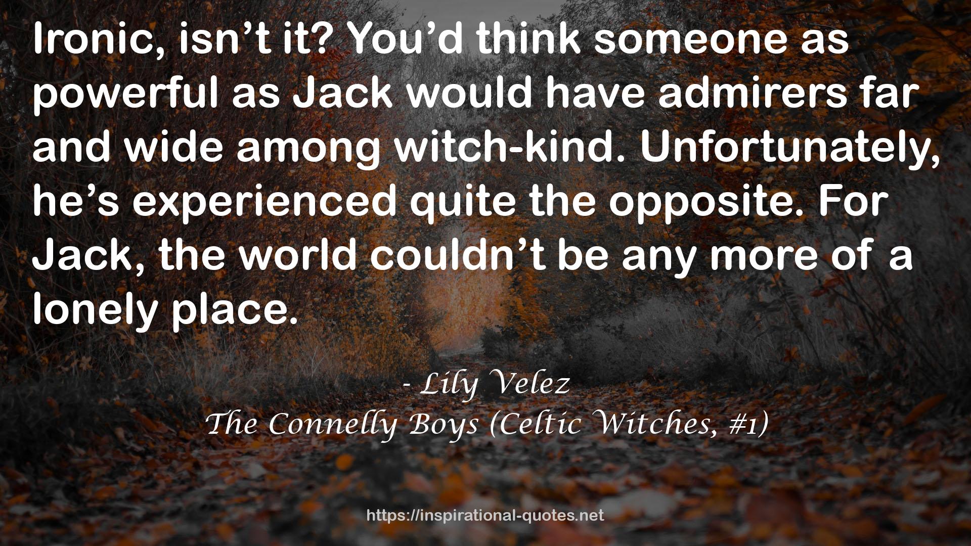 The Connelly Boys (Celtic Witches, #1) QUOTES