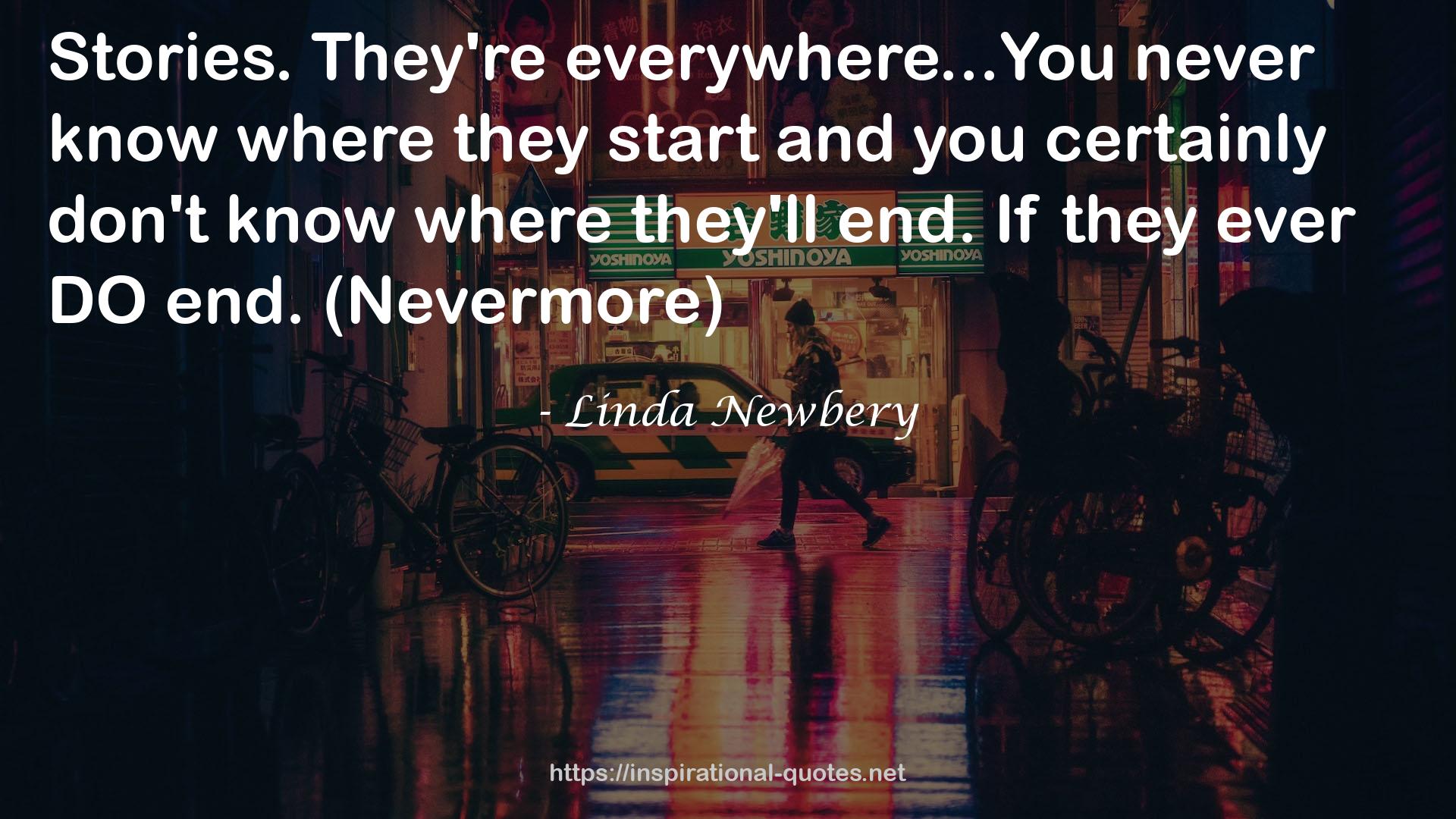 Linda Newbery QUOTES