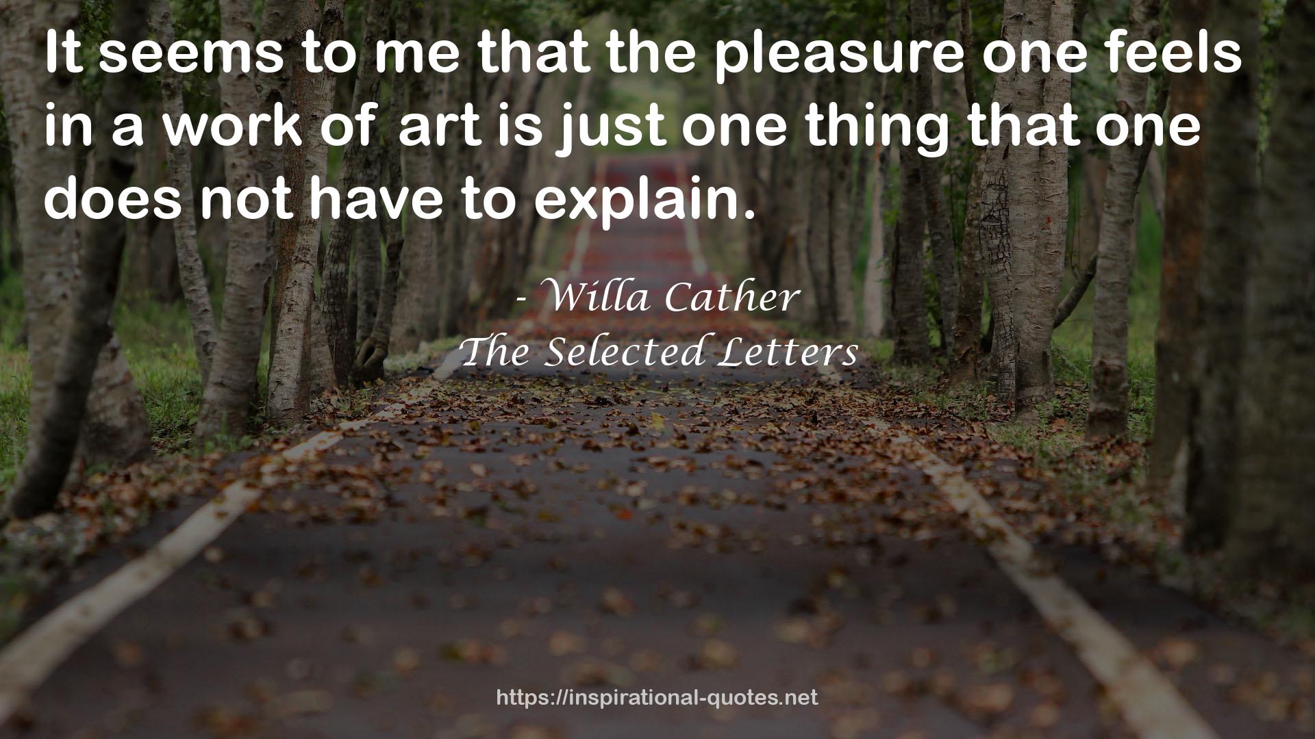 the pleasure one  QUOTES