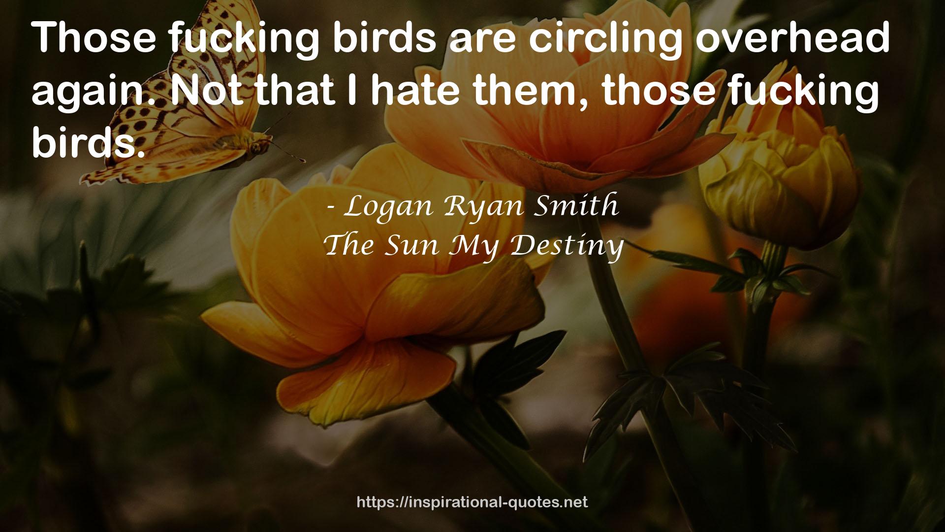 The Sun My Destiny QUOTES