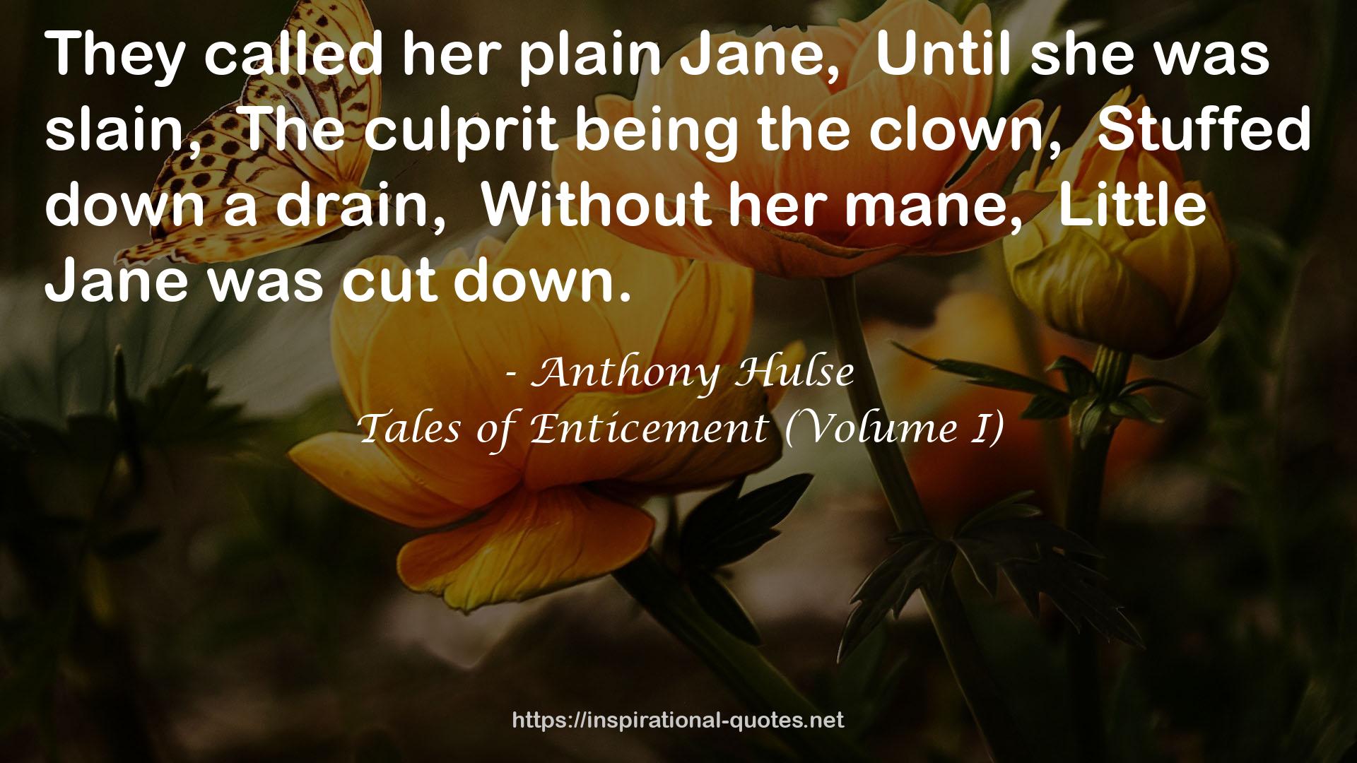 Tales of Enticement (Volume I) QUOTES