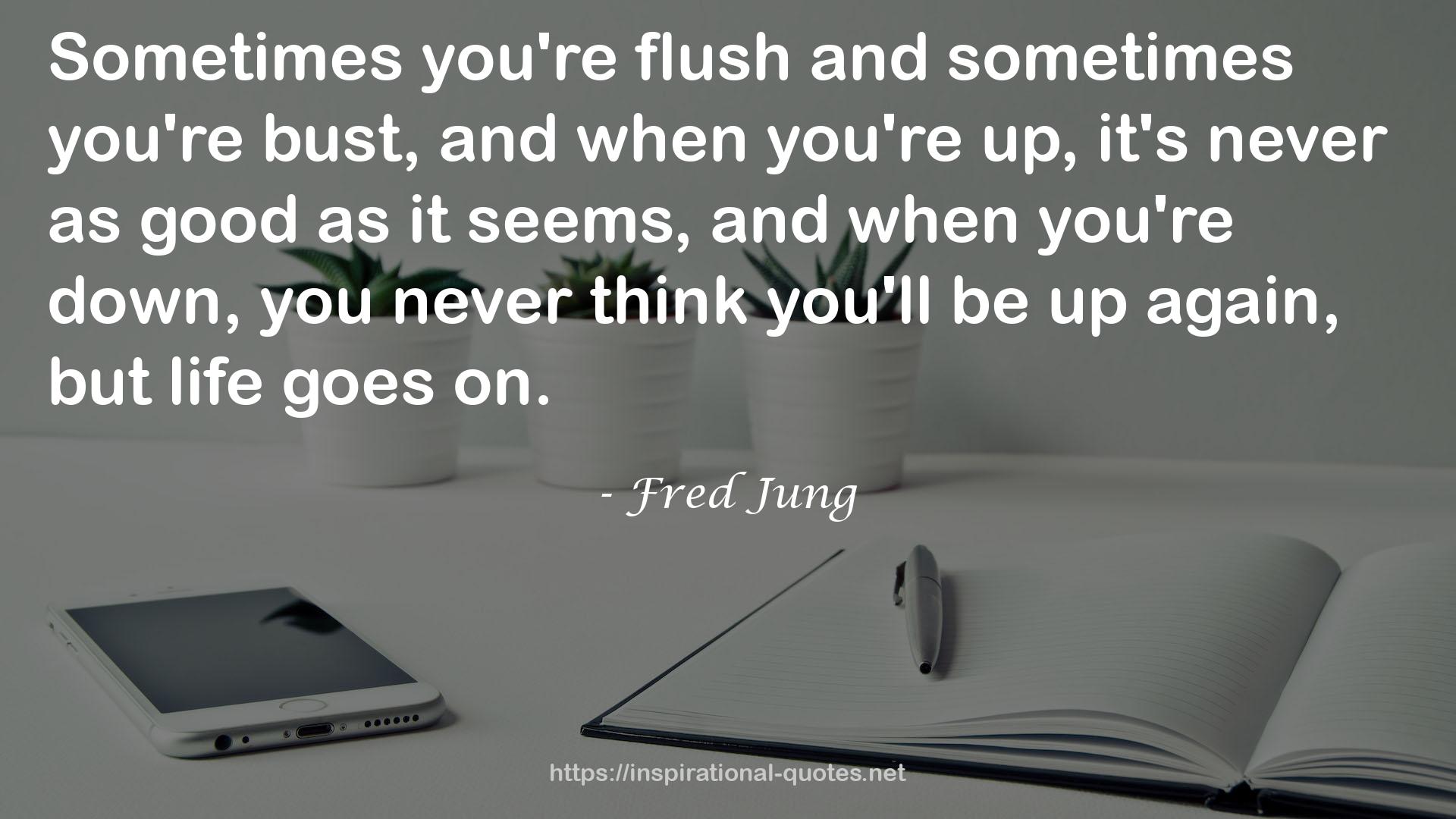 Fred Jung QUOTES