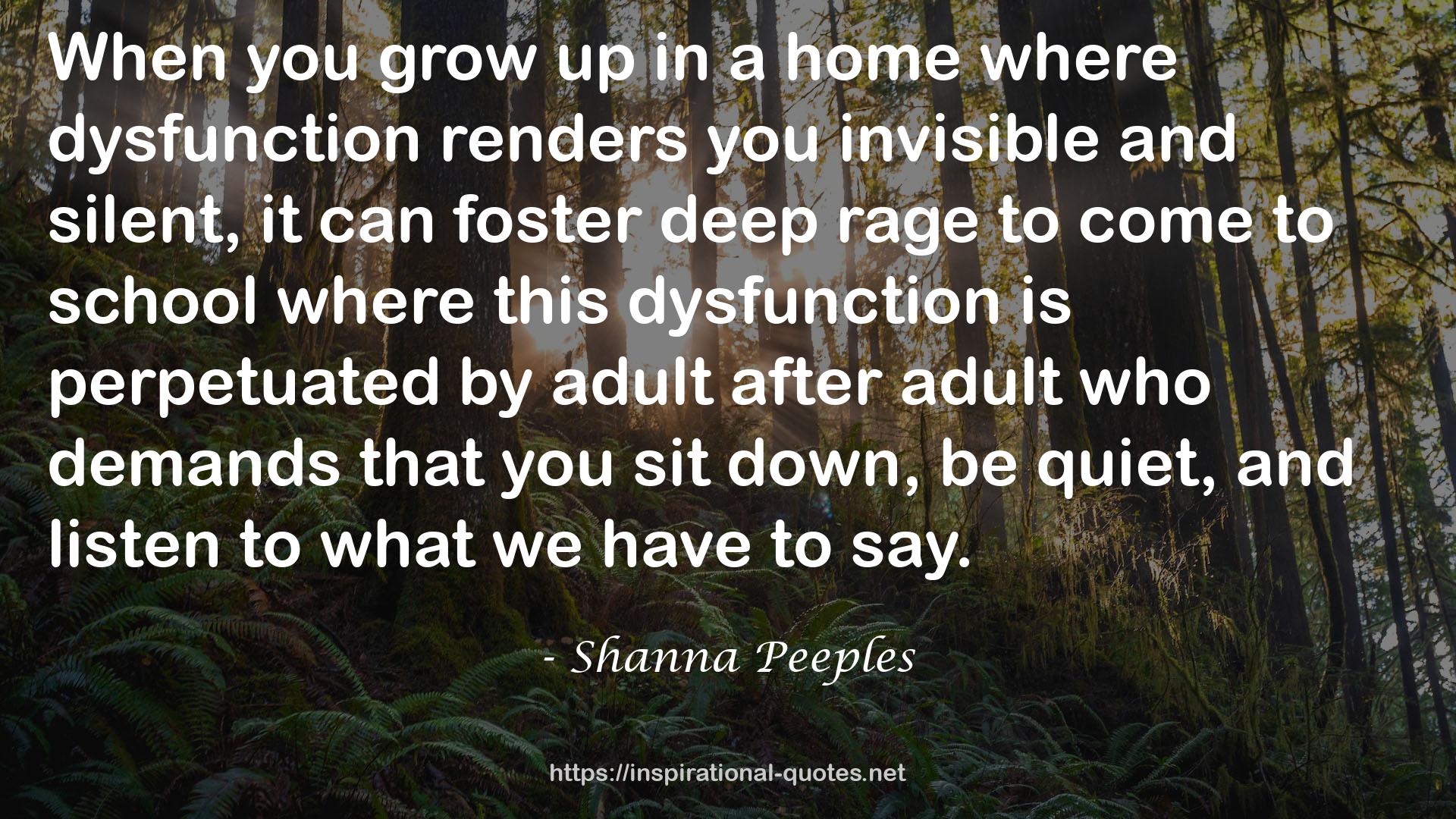 Shanna Peeples QUOTES