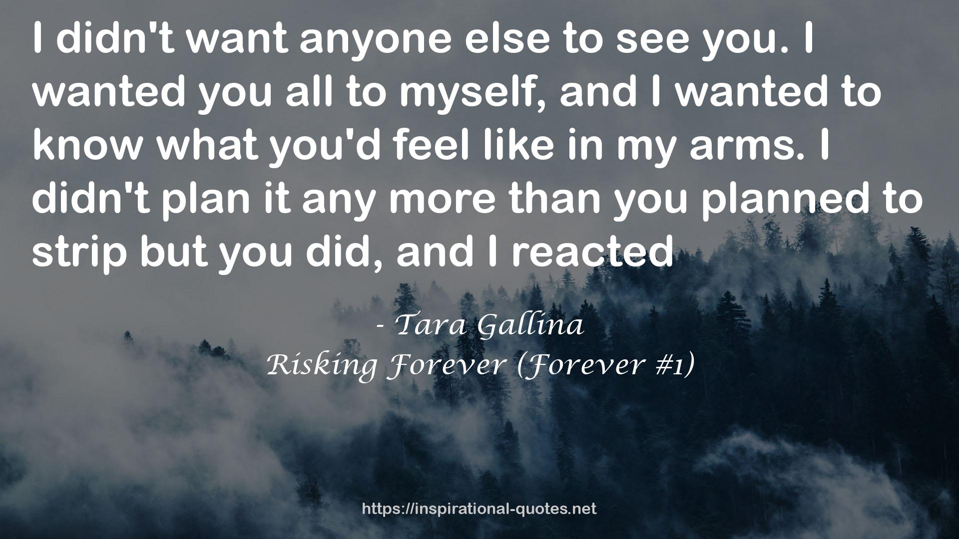 Tara Gallina QUOTES