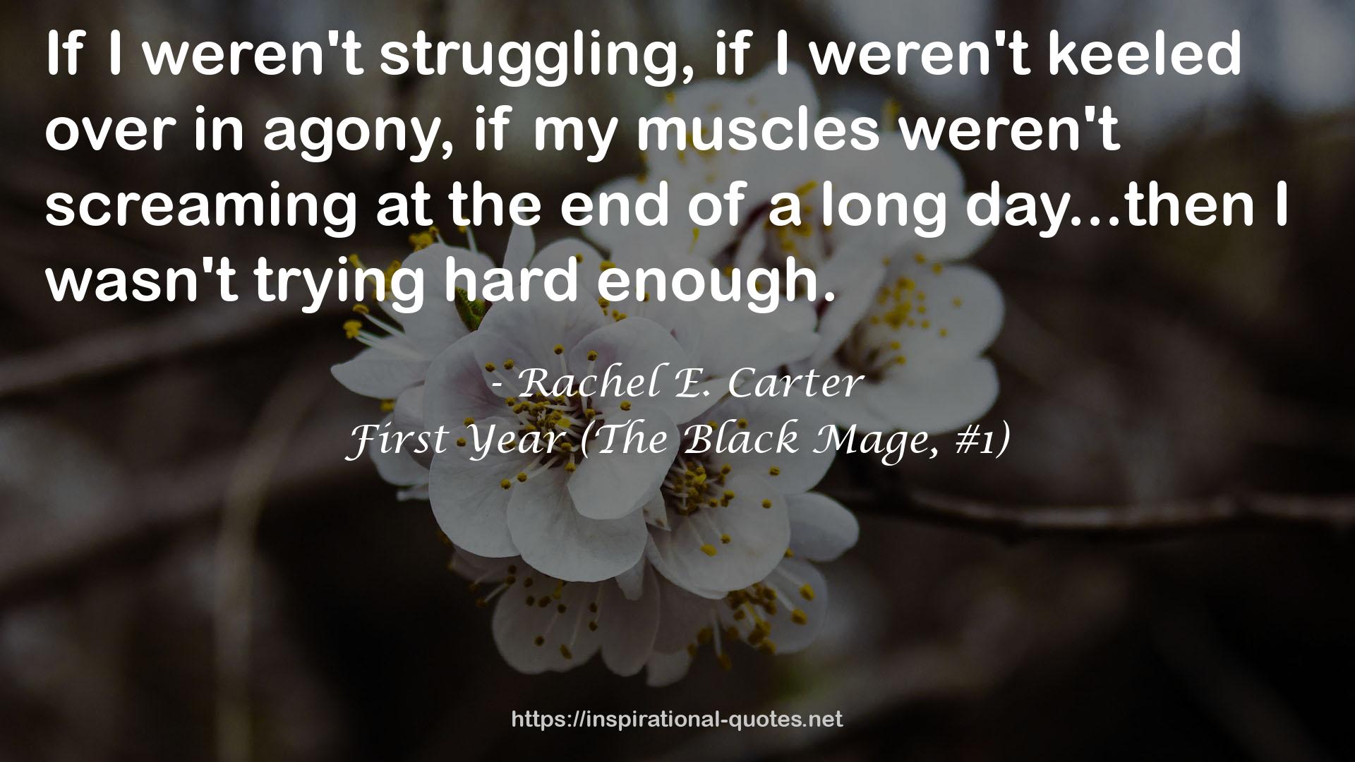 Rachel E. Carter QUOTES