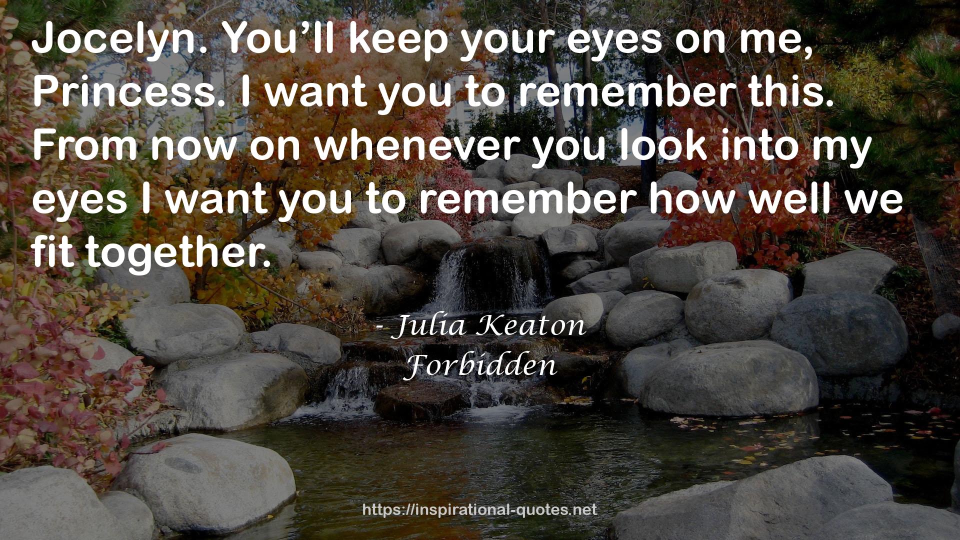 Julia Keaton QUOTES