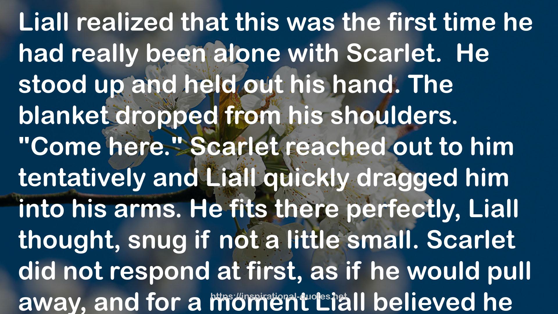 Scarlet and the White Wolf (Scarlet and the White Wolf, #1) QUOTES