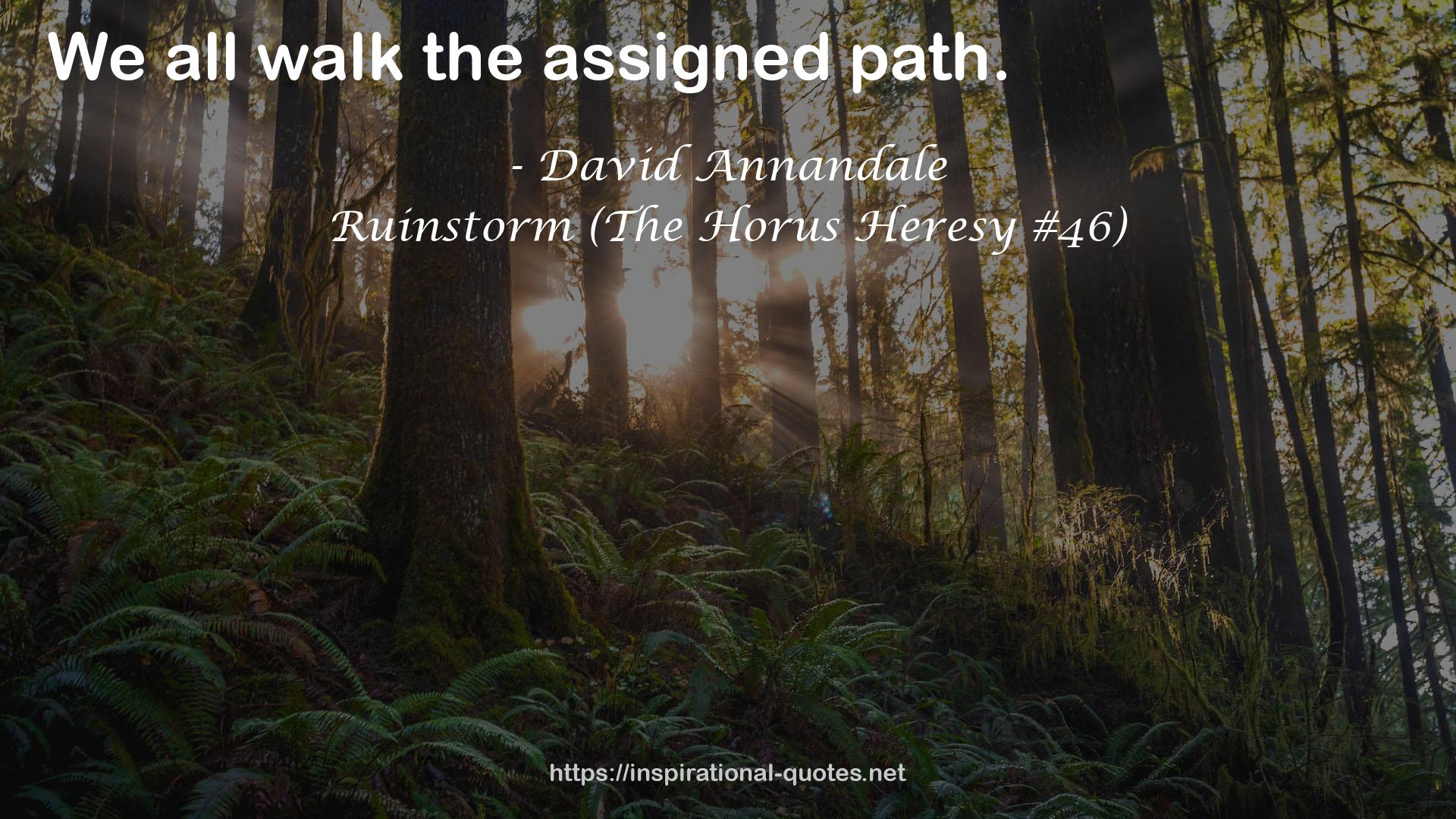 David Annandale QUOTES