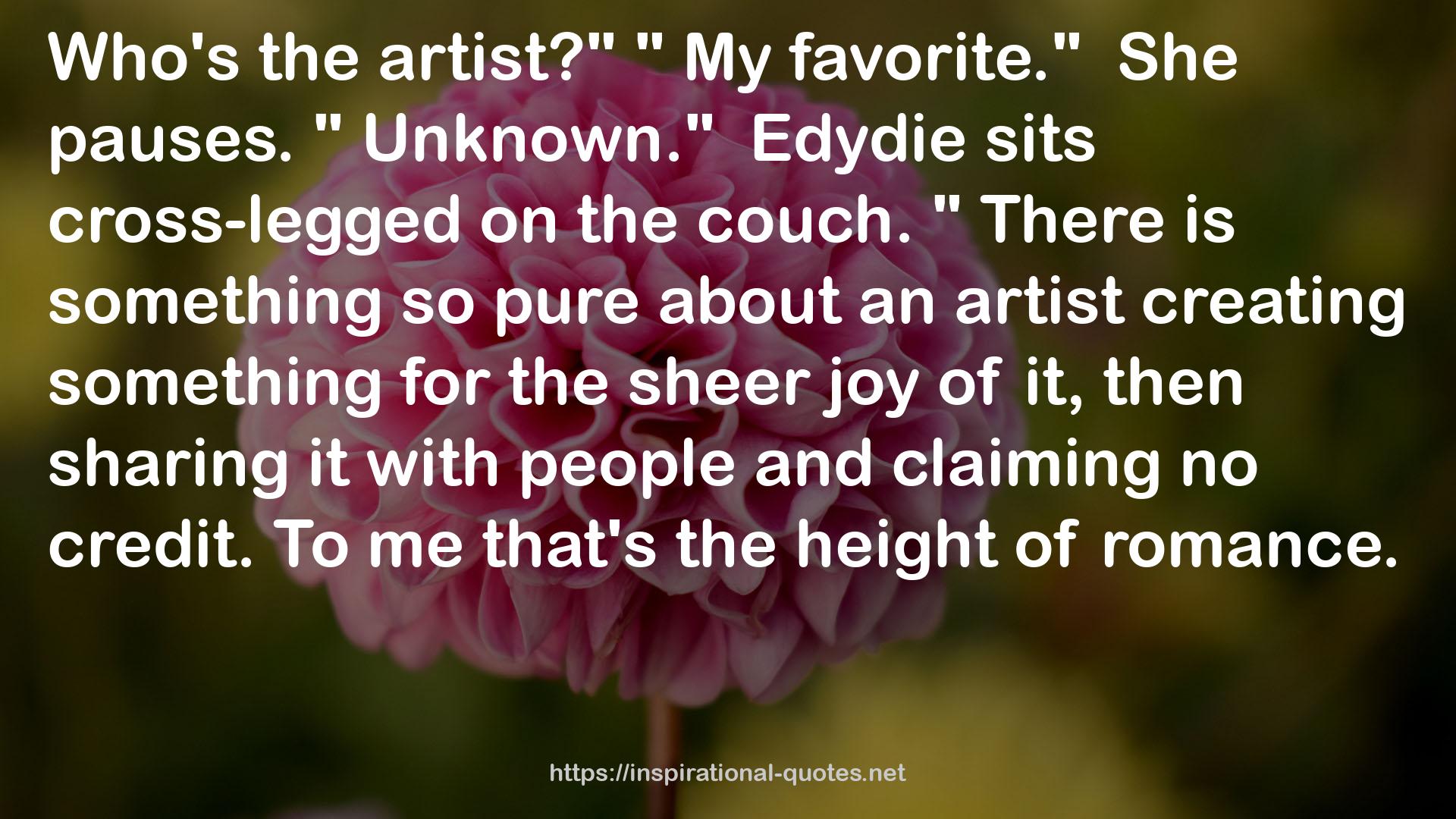 Edydie  QUOTES