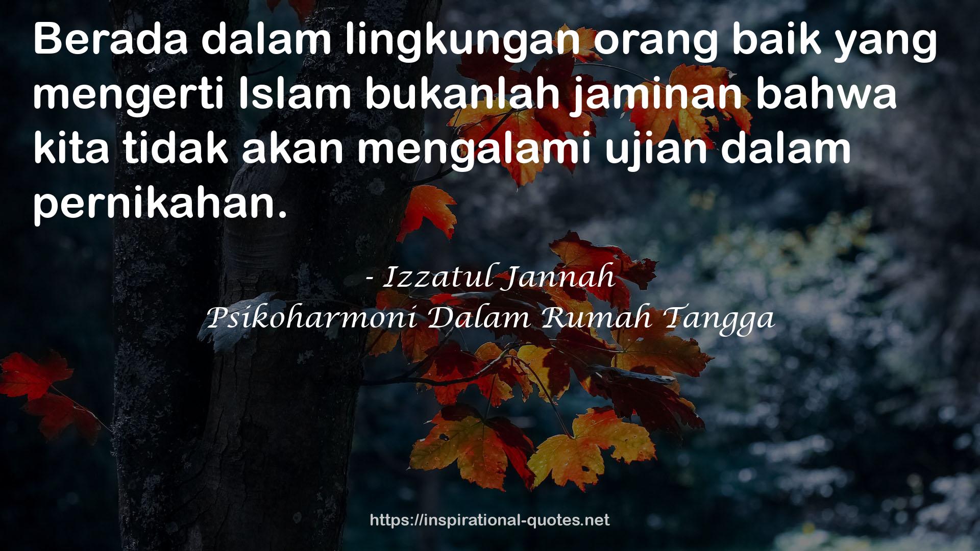 Izzatul Jannah QUOTES