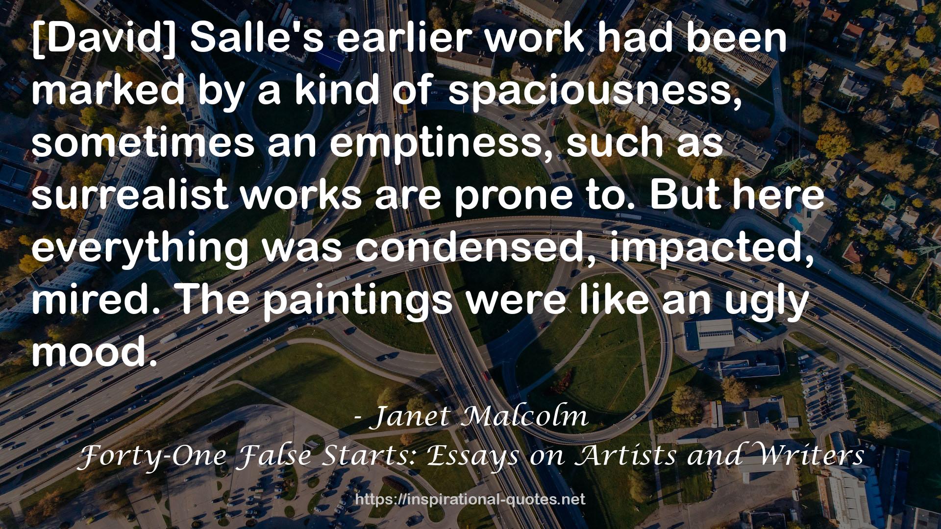 Janet Malcolm QUOTES