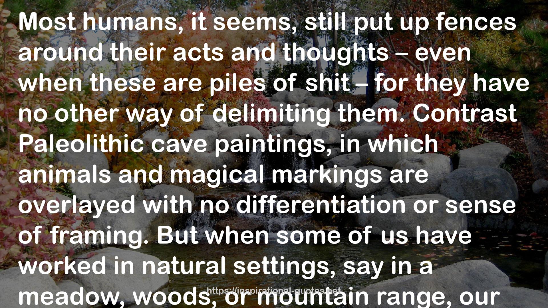 Paleolithic  QUOTES