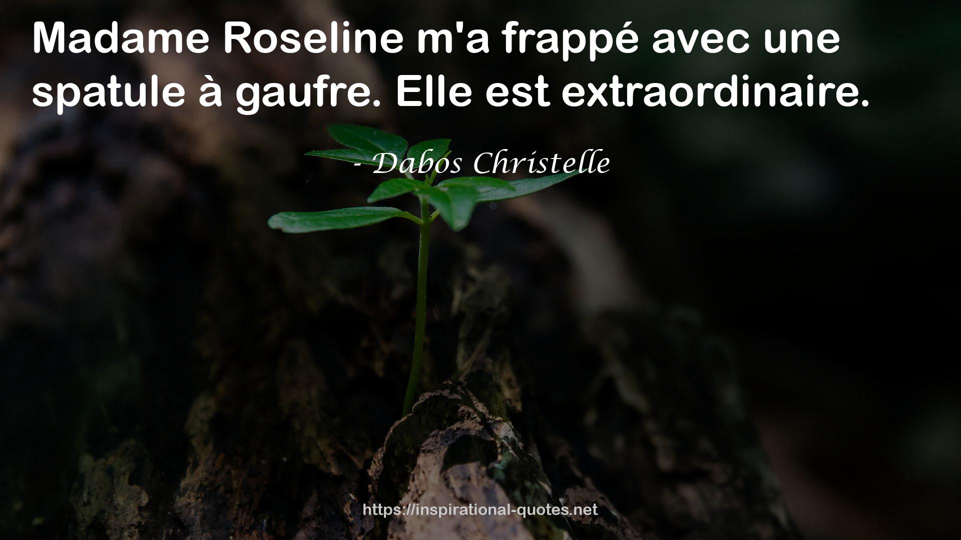 Dabos Christelle QUOTES