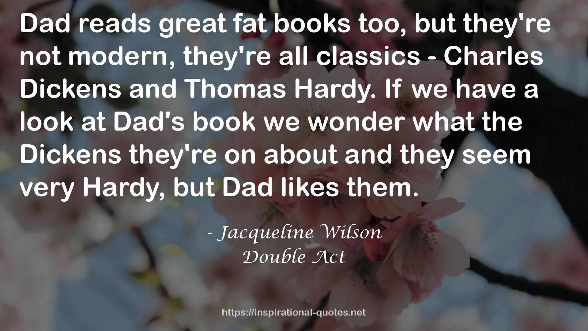 Double Act QUOTES
