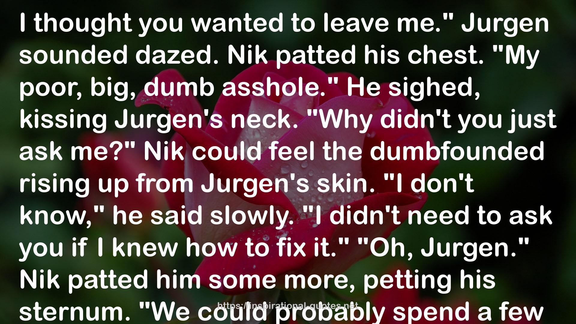 The Fix (Whitetail Rock, #2) QUOTES