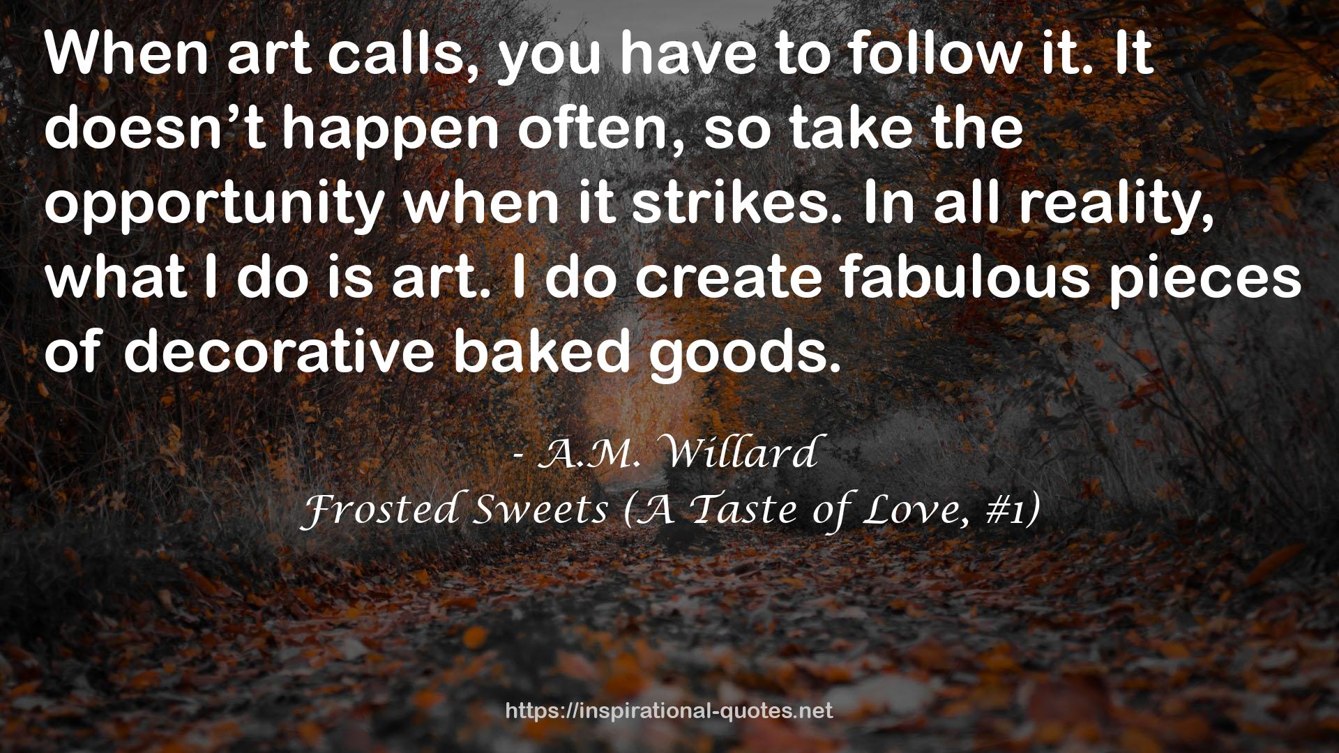Frosted Sweets (A Taste of Love, #1) QUOTES
