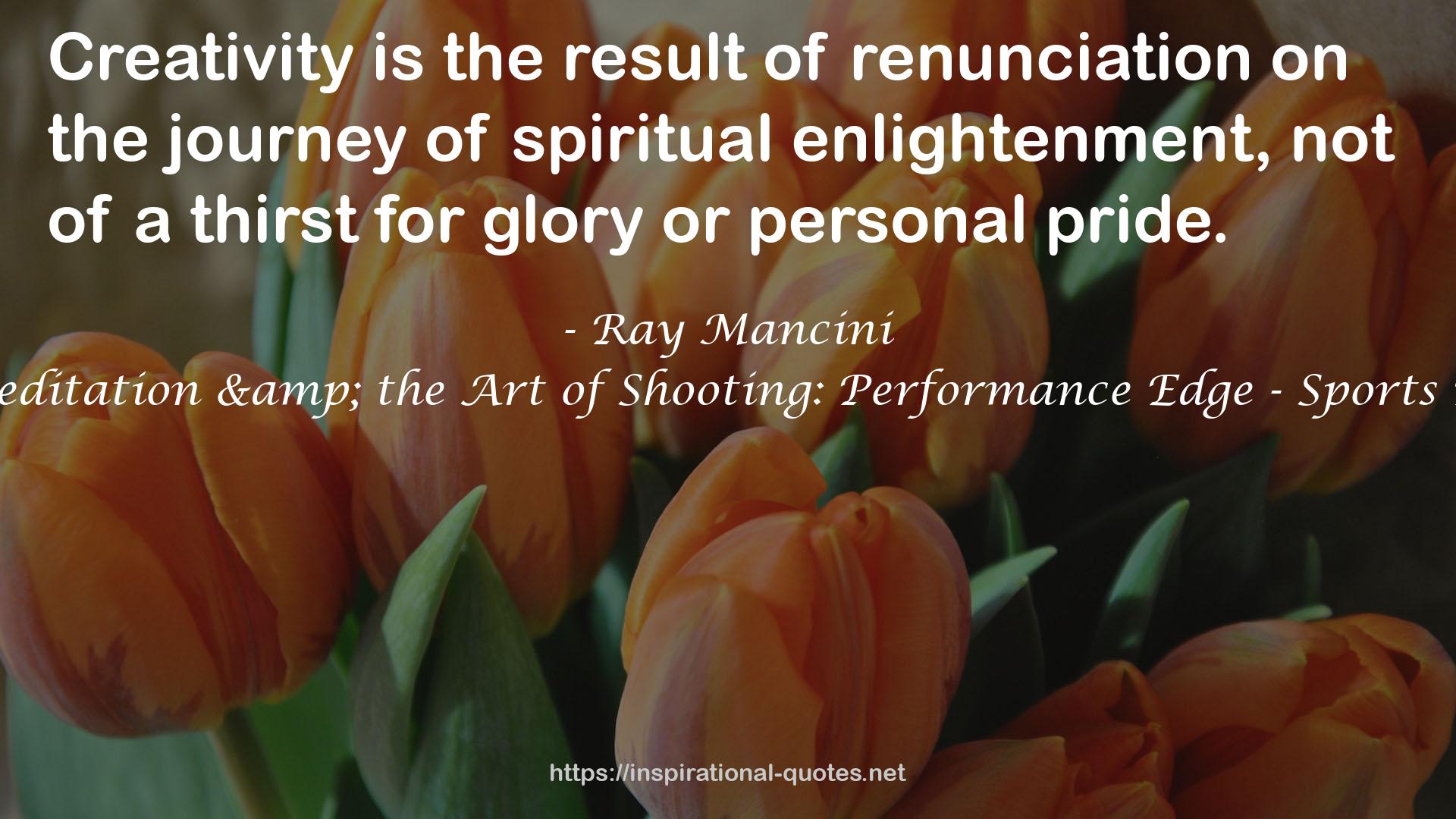 renunciation  QUOTES