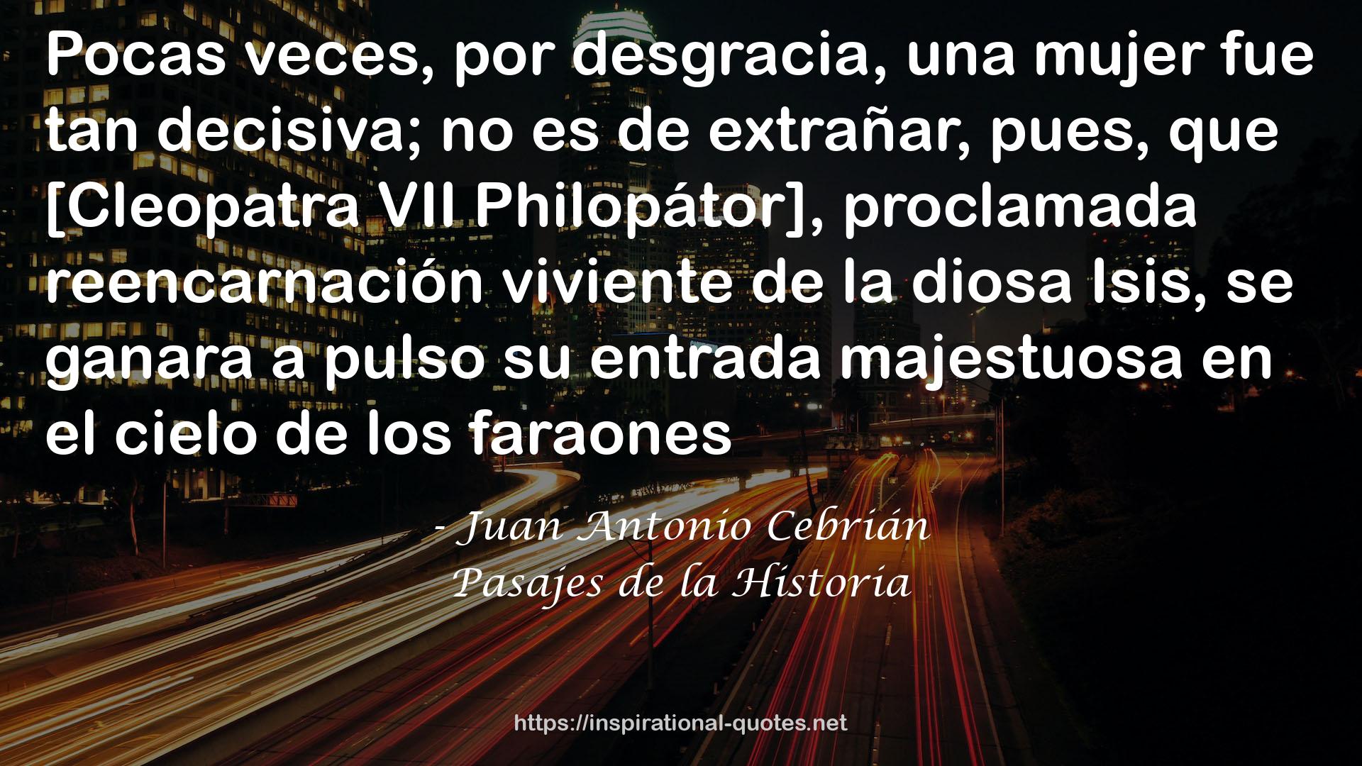 Pasajes de la Historia QUOTES