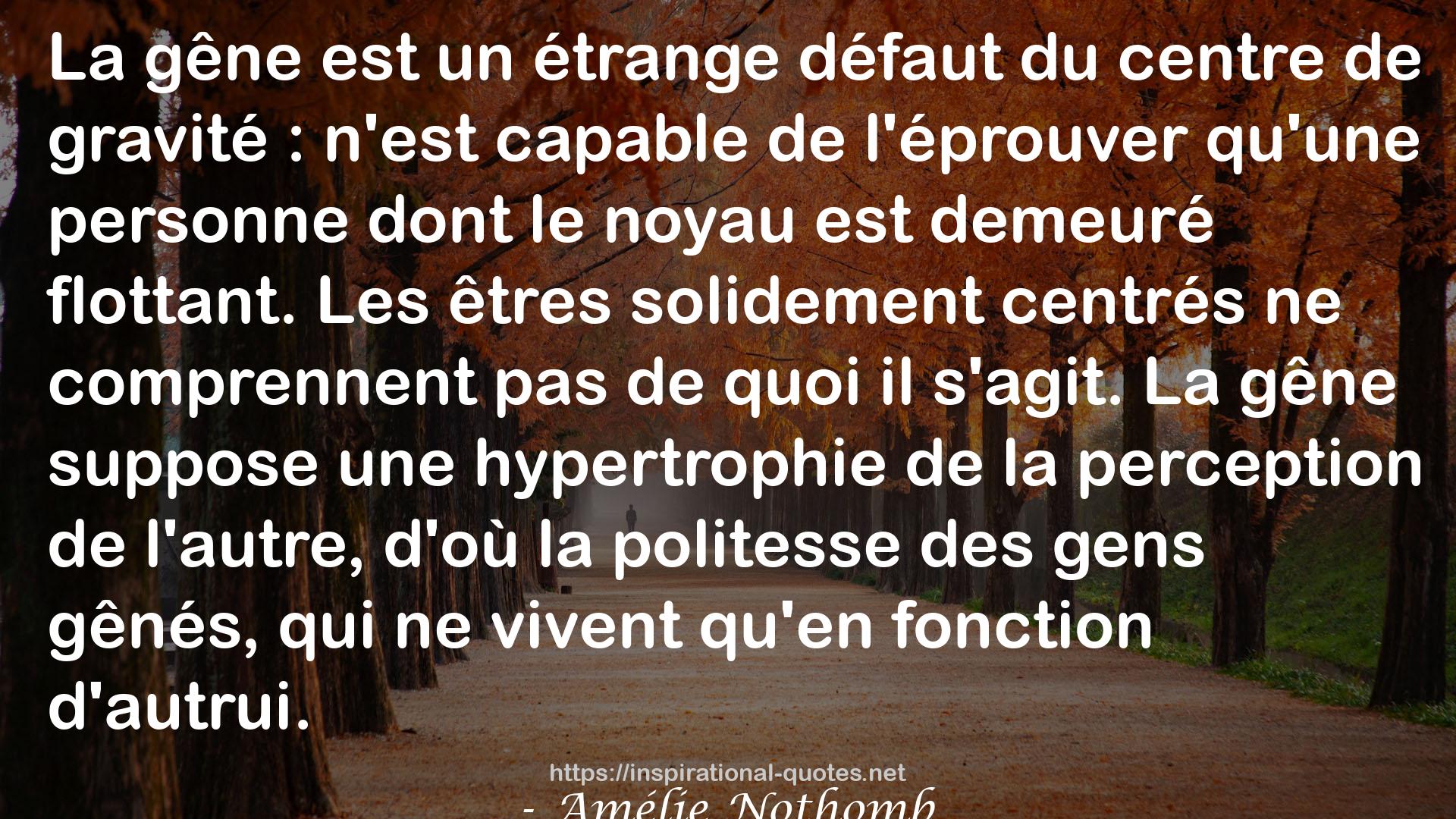 La nostalgie heureuse QUOTES