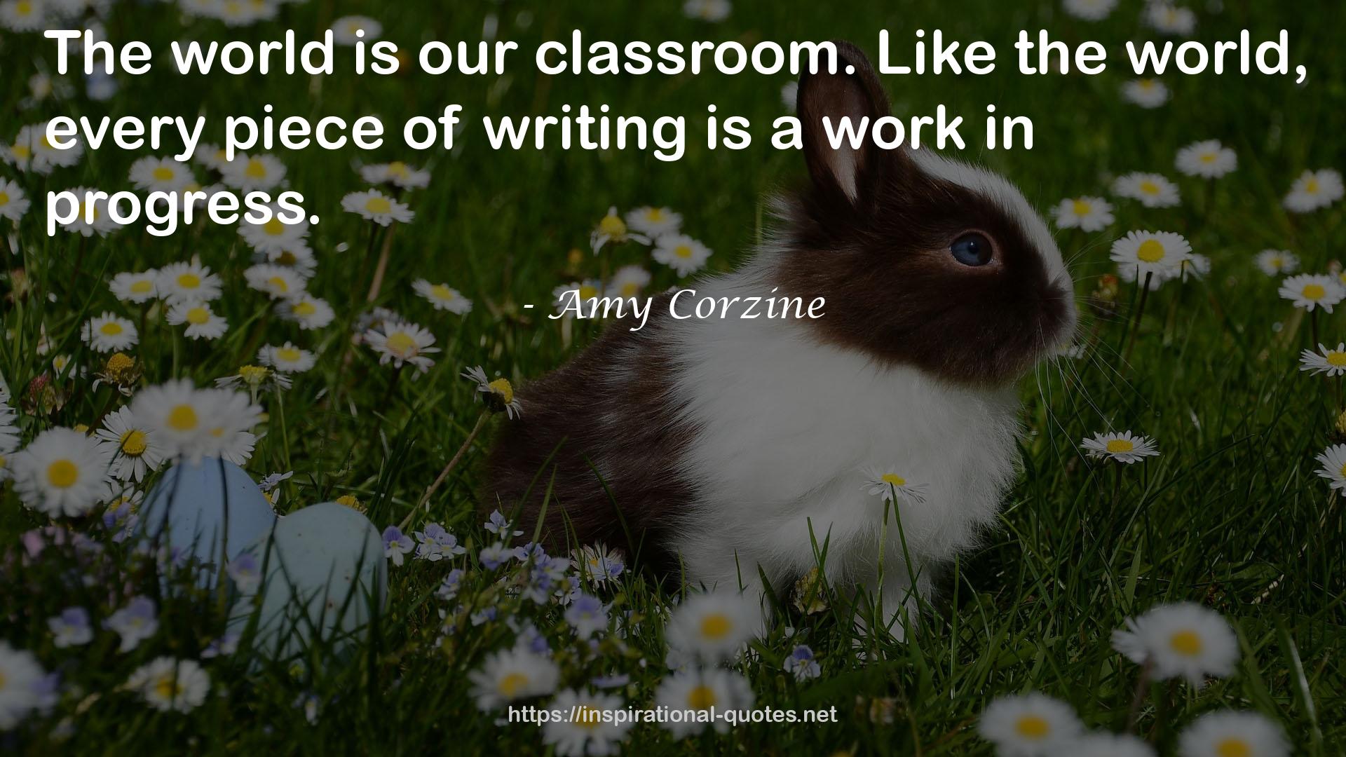 Amy Corzine QUOTES