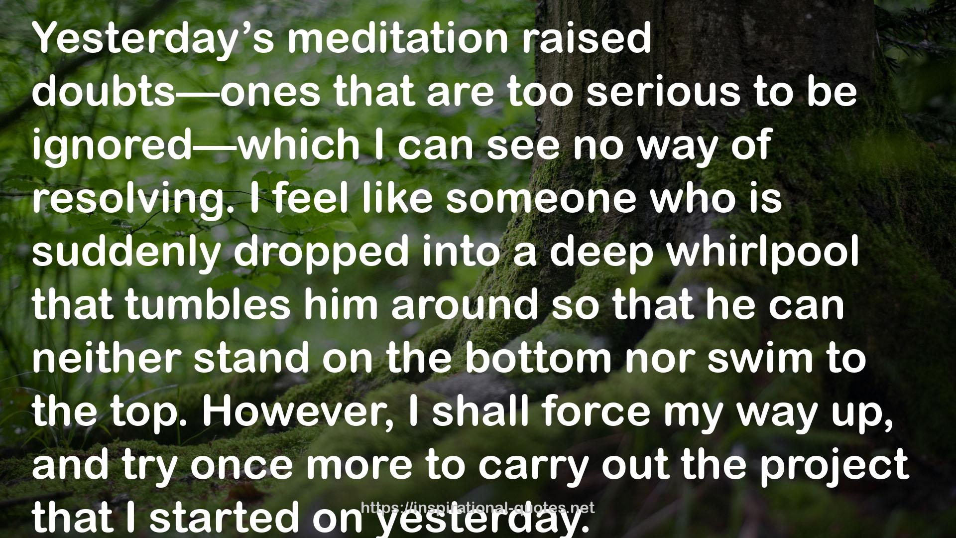 Meditations I and II QUOTES