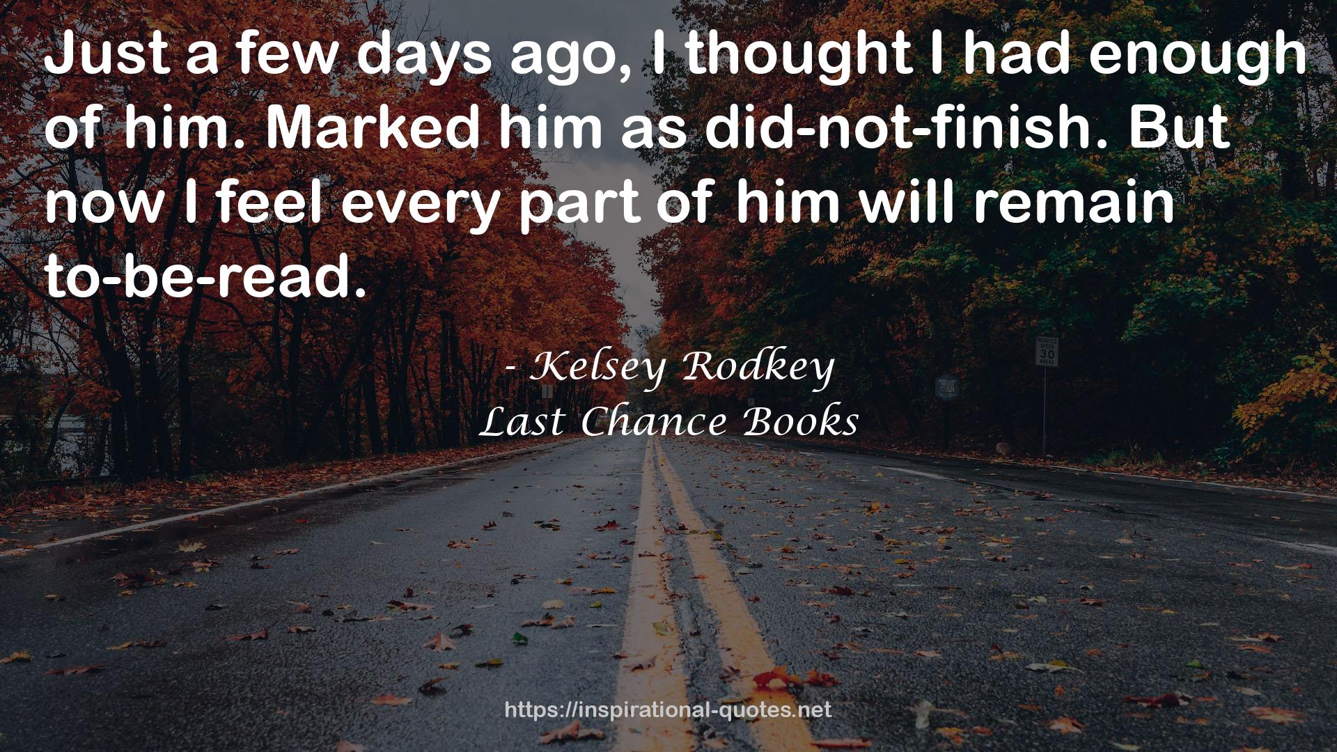 Kelsey Rodkey QUOTES