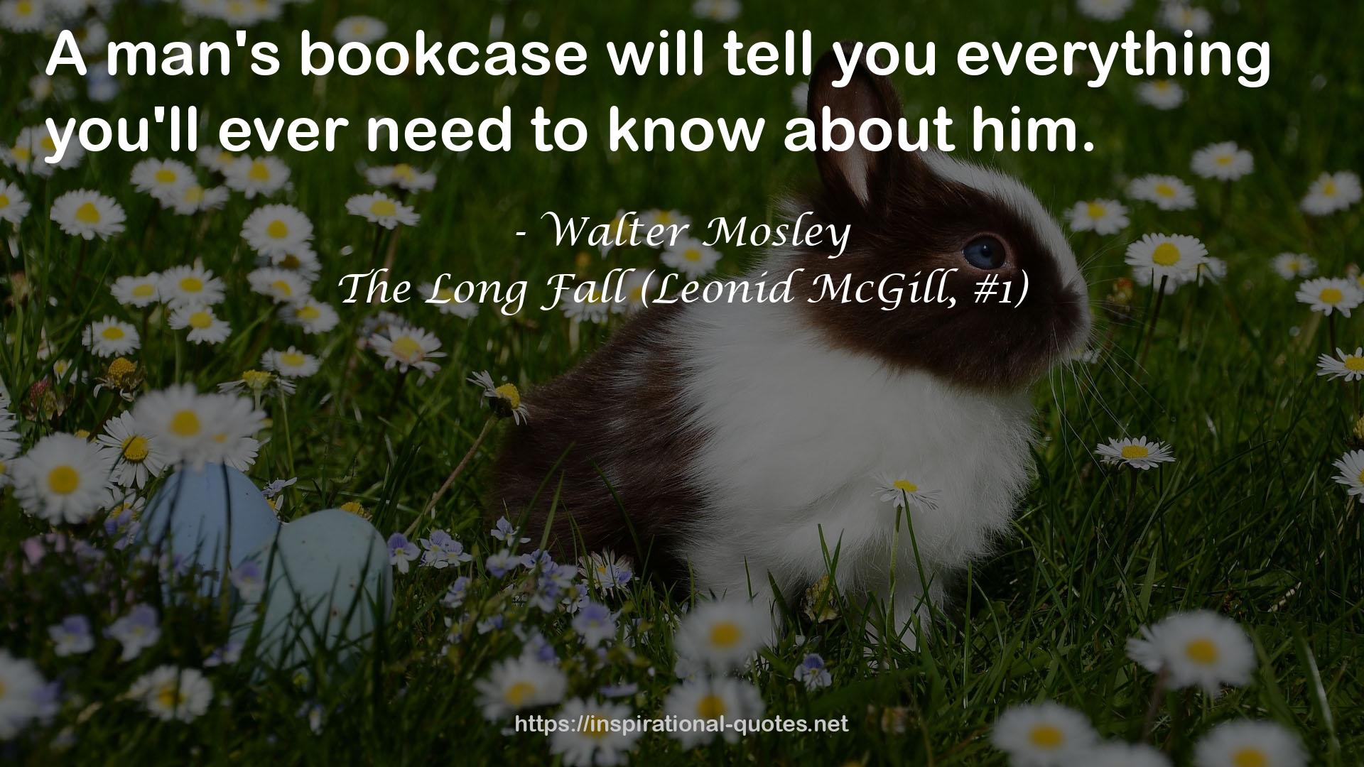 The Long Fall (Leonid McGill, #1) QUOTES