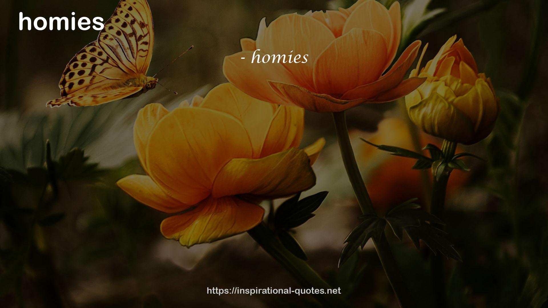 homies QUOTES