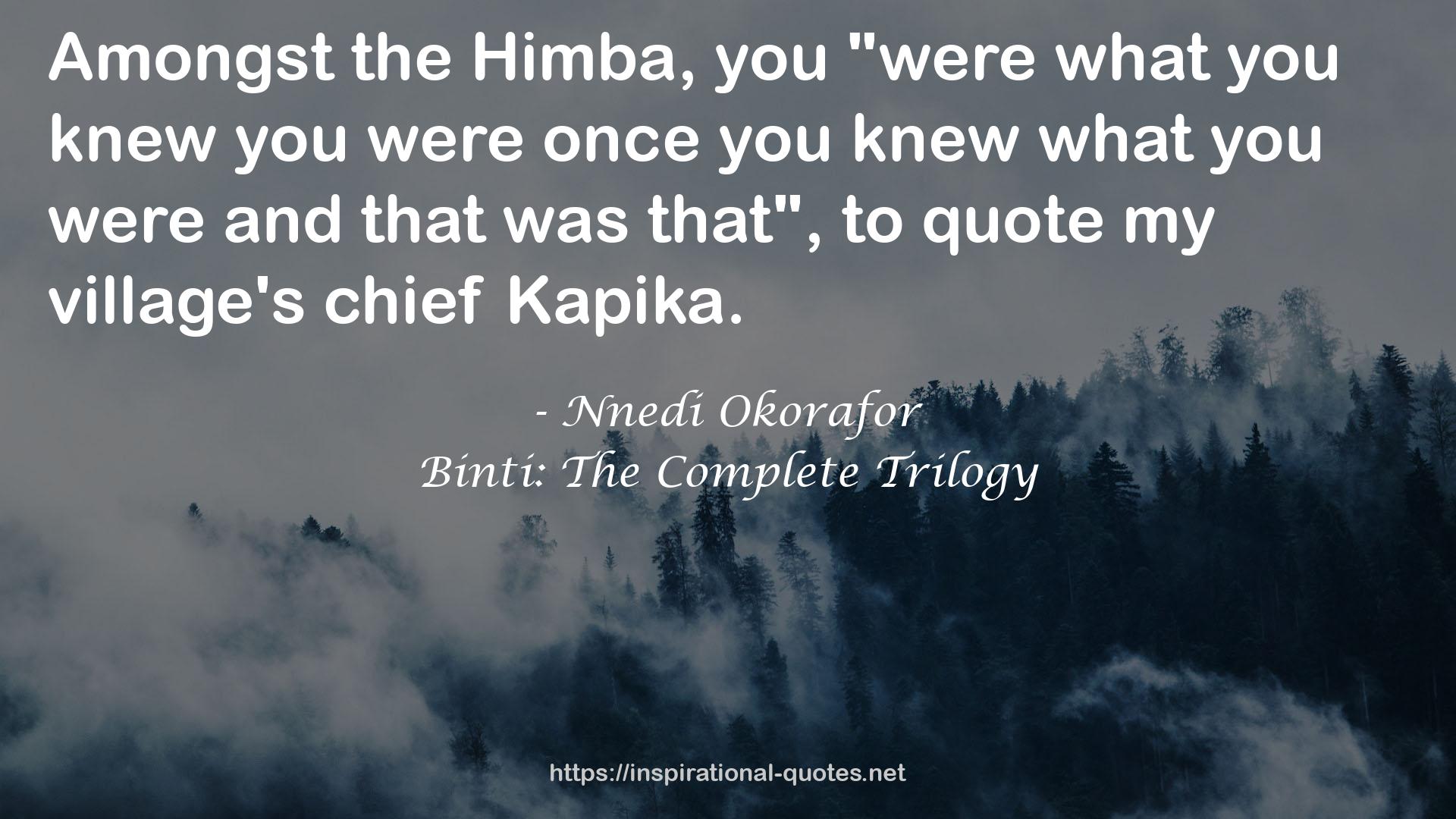 Nnedi Okorafor QUOTES