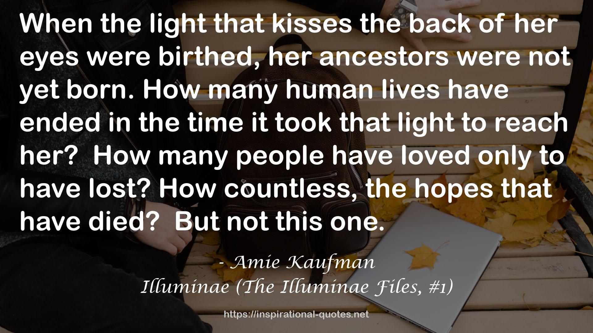 Illuminae (The Illuminae Files, #1) QUOTES