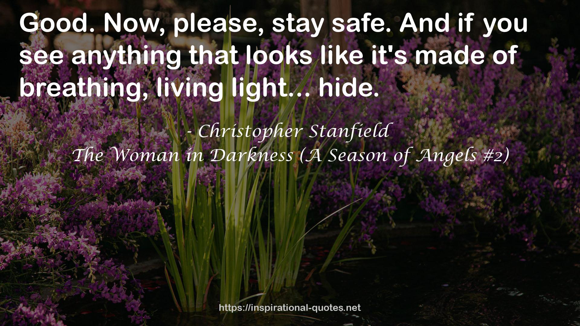 The Woman in Darkness (A Season of Angels #2) QUOTES