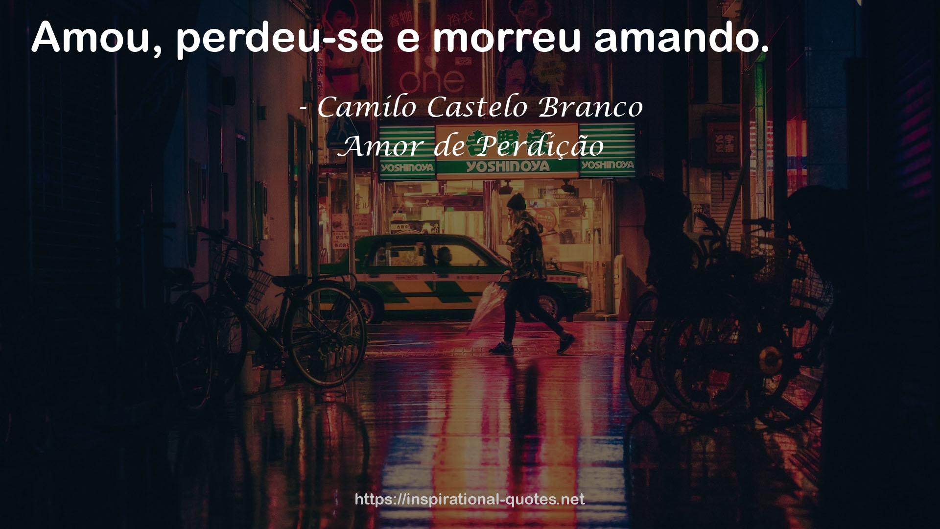 Amor de Perdição QUOTES