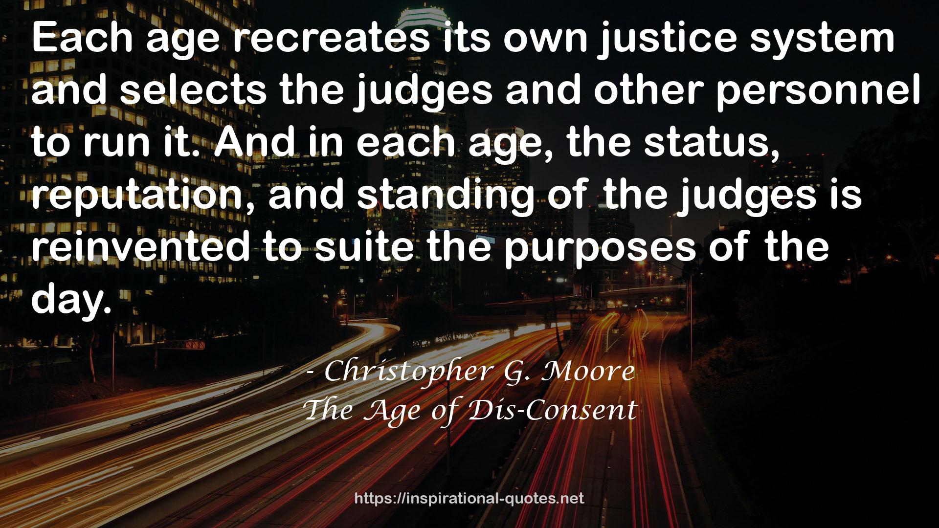 Christopher G. Moore QUOTES