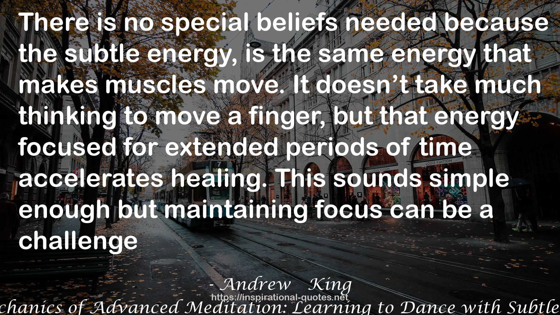 The Mechanics of Advanced Meditation: Learning to Dance with Subtle Energy QUOTES