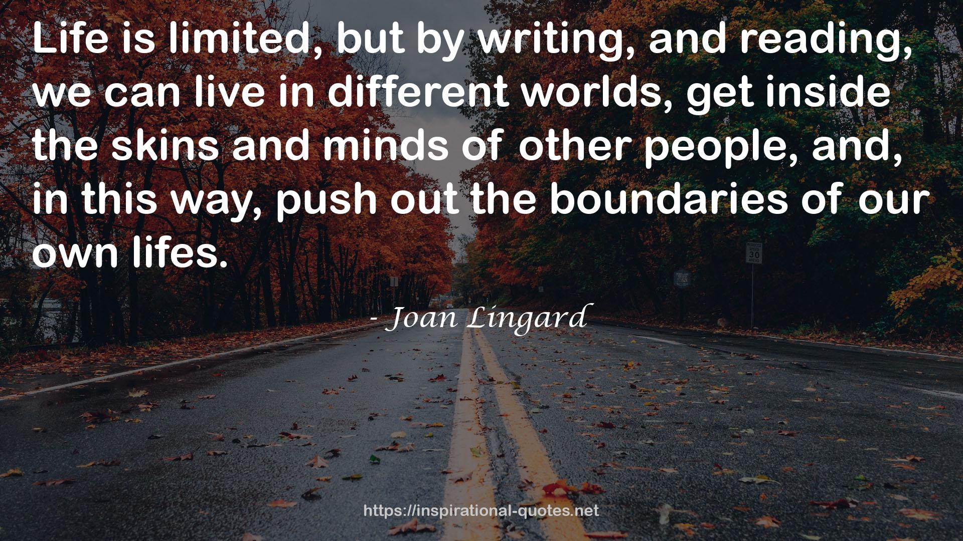 Joan Lingard QUOTES