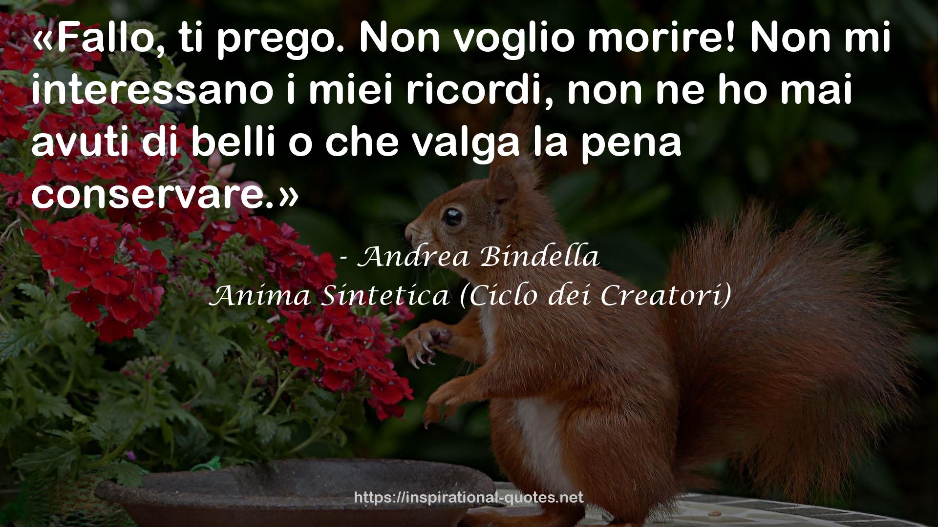 Anima Sintetica (Ciclo dei Creatori) QUOTES