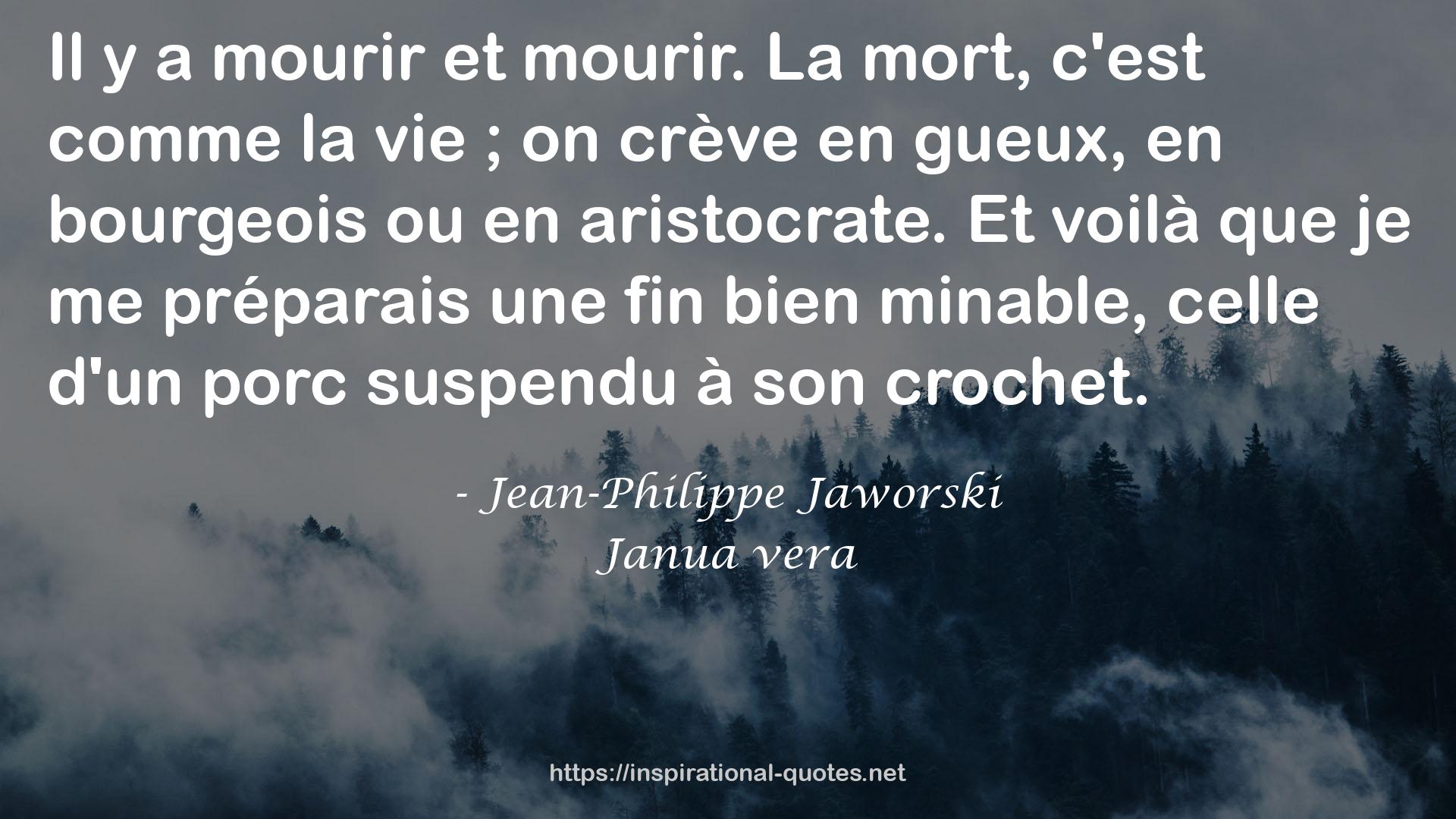 Jean-Philippe Jaworski QUOTES