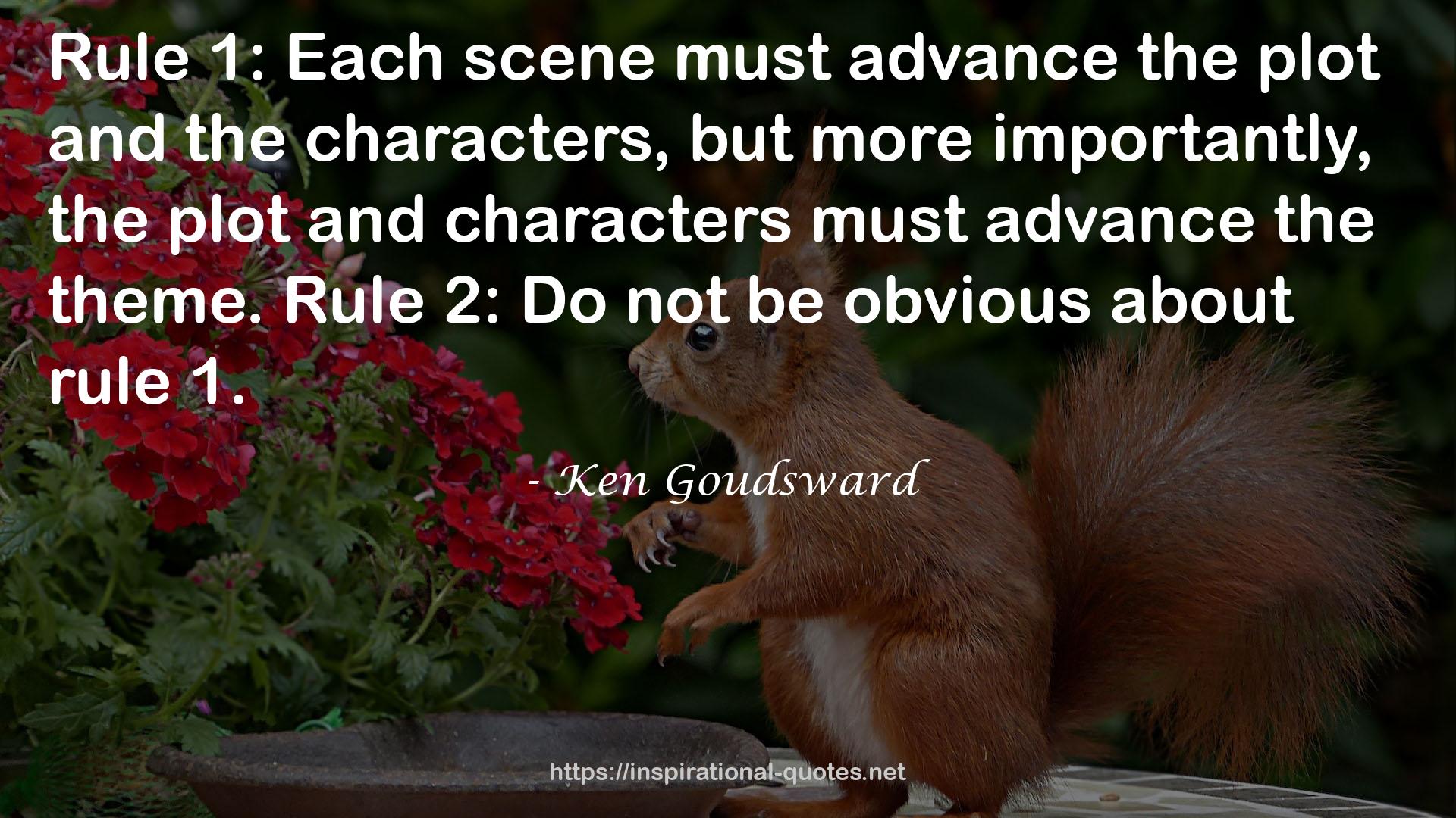 Ken Goudsward QUOTES