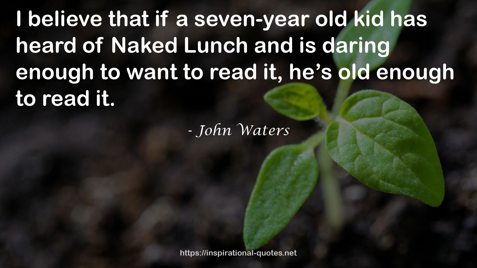 Naked Lunch  QUOTES