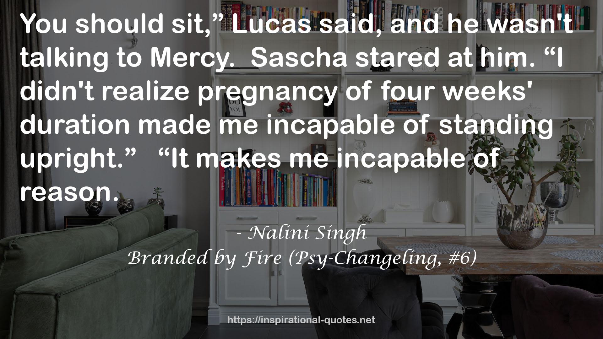 Branded by Fire (Psy-Changeling, #6) QUOTES